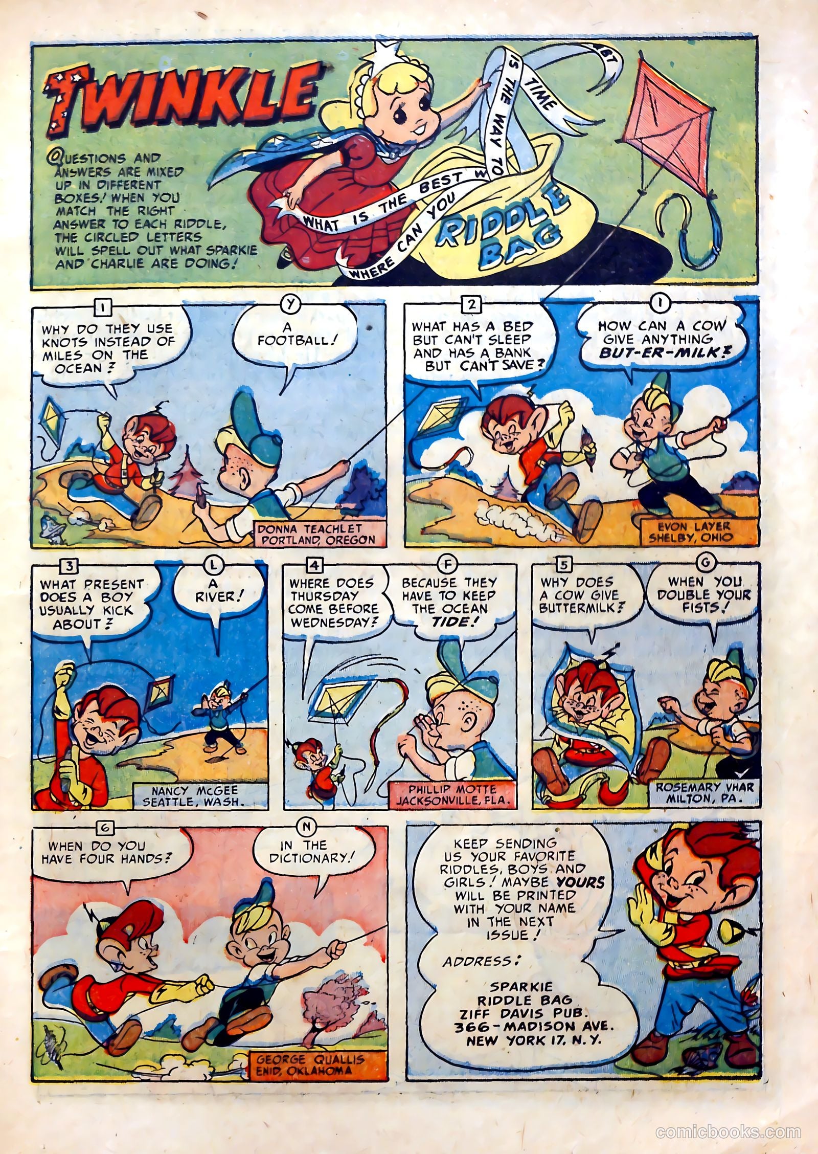 Sparkie #3 (1952) — page 15 of 36