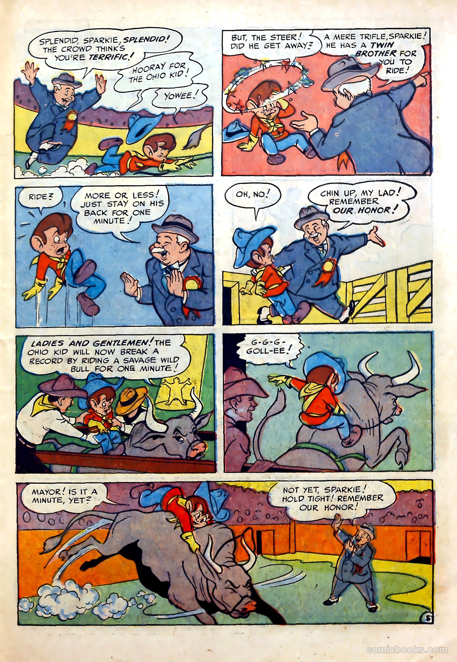 Sparkie #3 (1952) — page 23 of 36