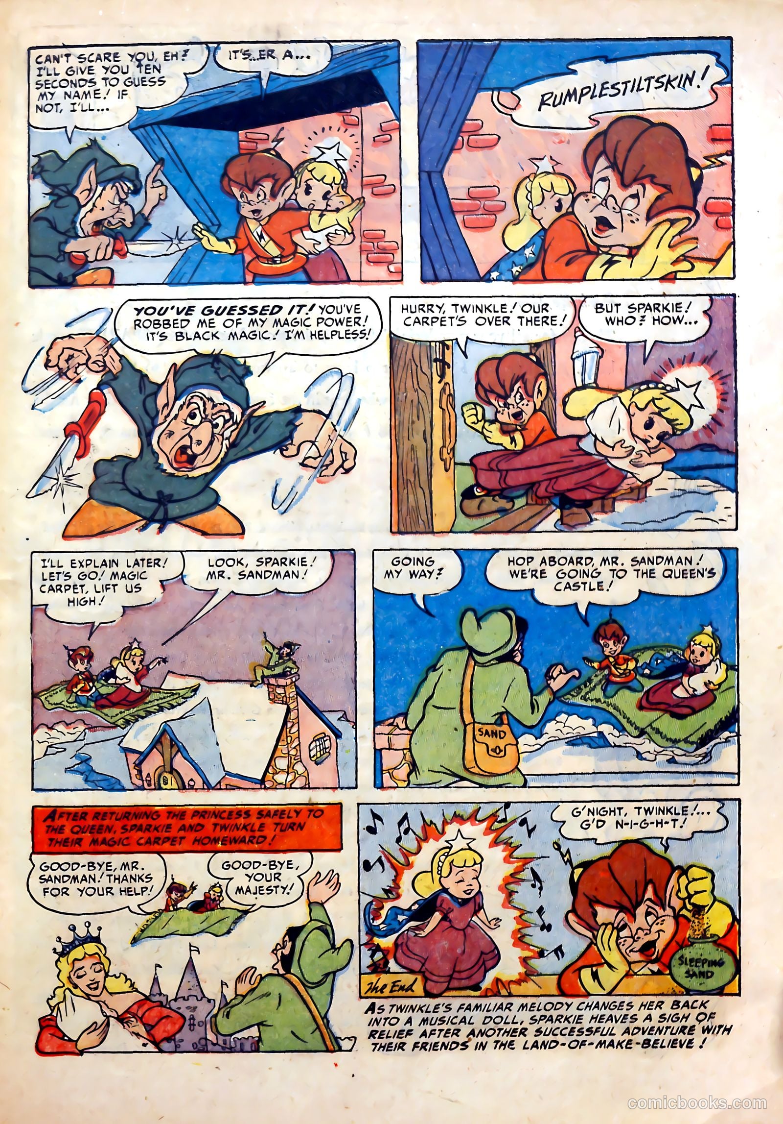 Sparkie #3 (1952) — page 31 of 36