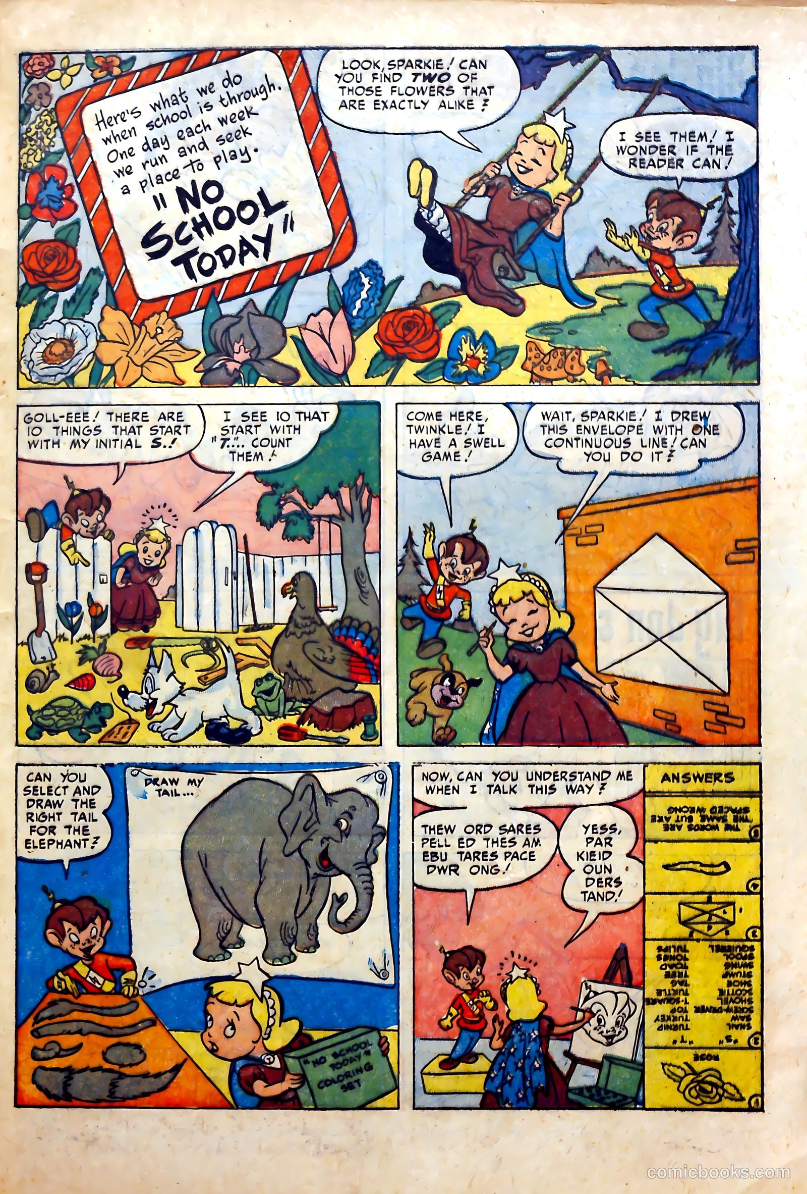 Sparkie #3 (1952) — page 33 of 36