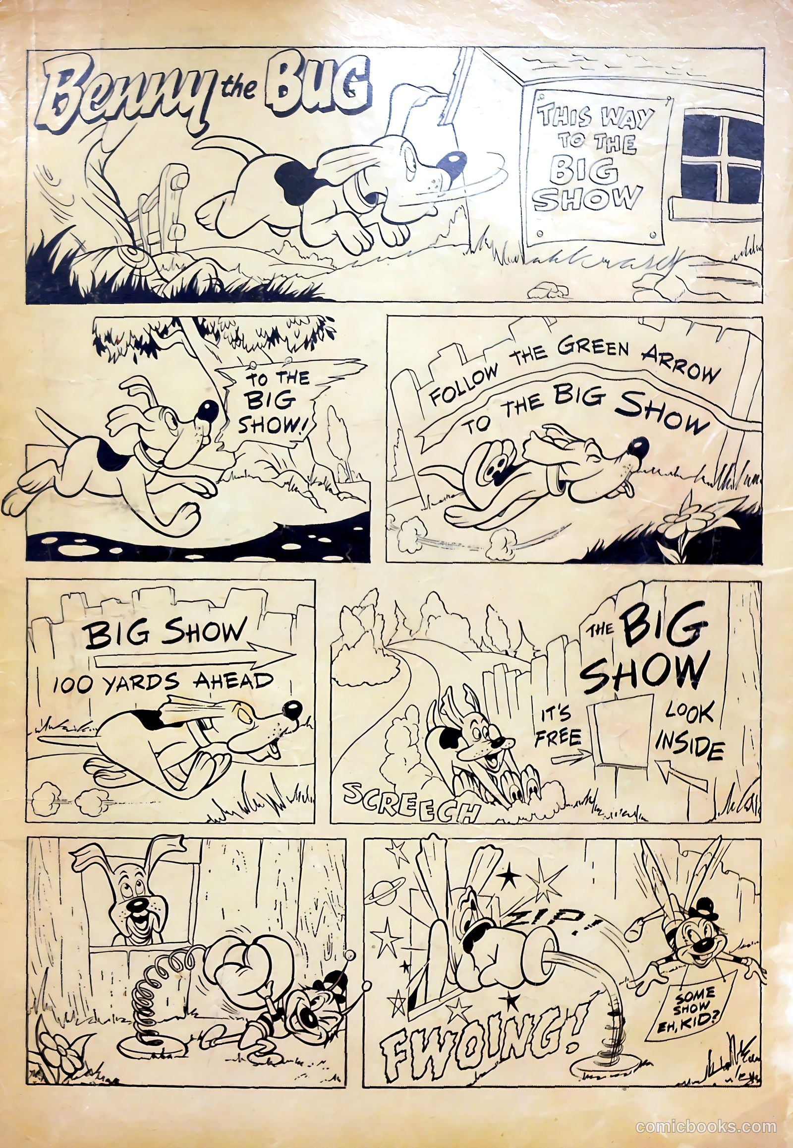 Sparkie #3 (1952) — page 35 of 36