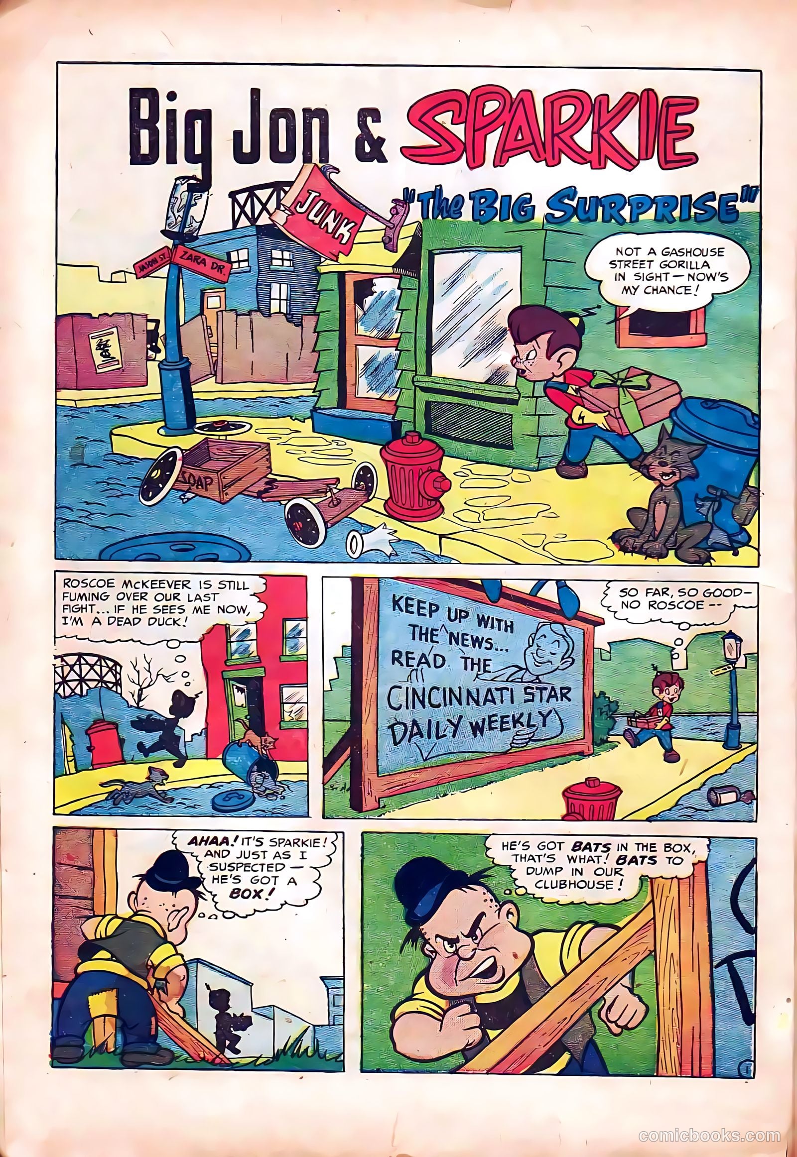 Sparkle Comics #4 (1952) — page 10 of 36