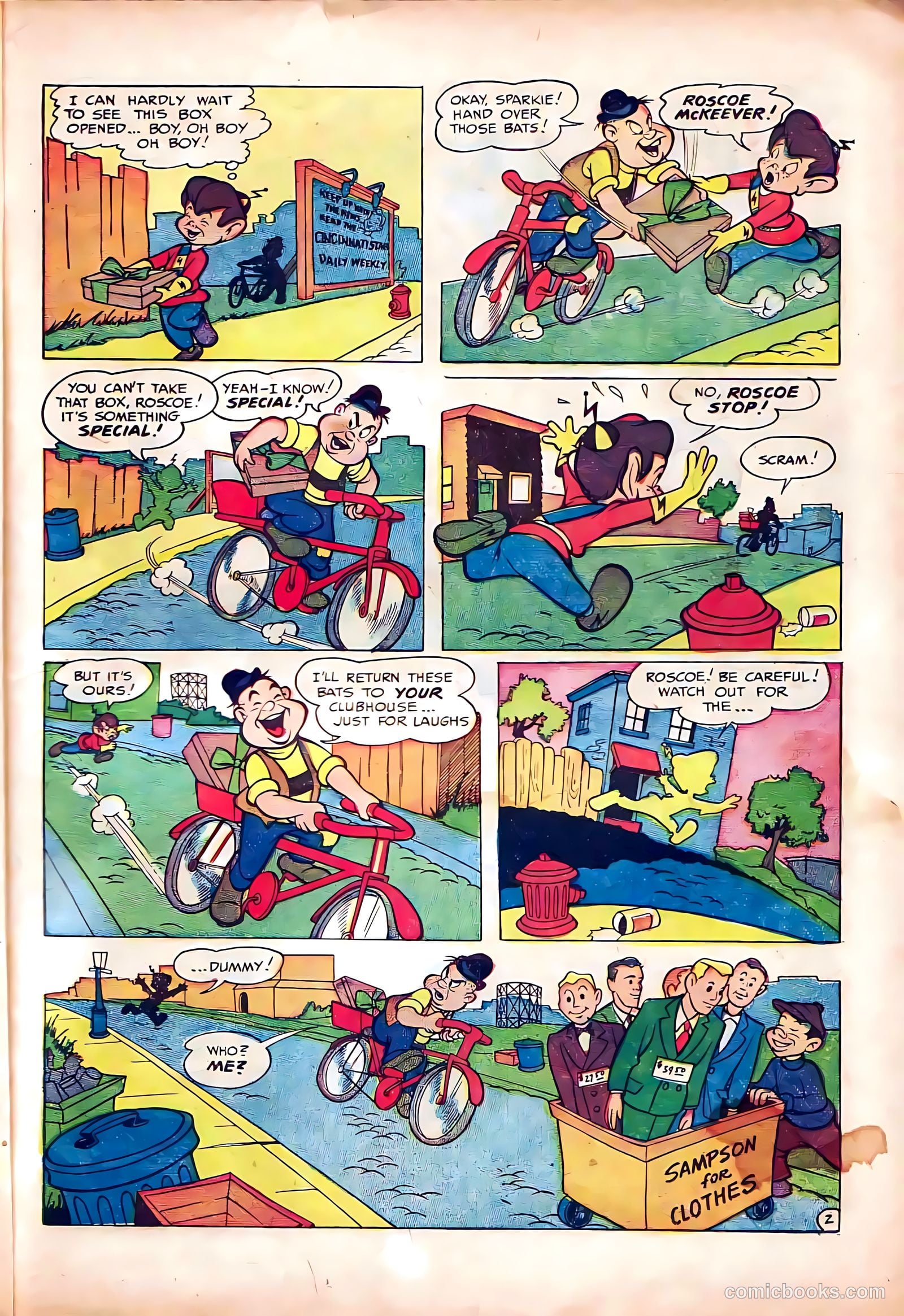 Sparkle Comics #4 (1952) — page 11 of 36