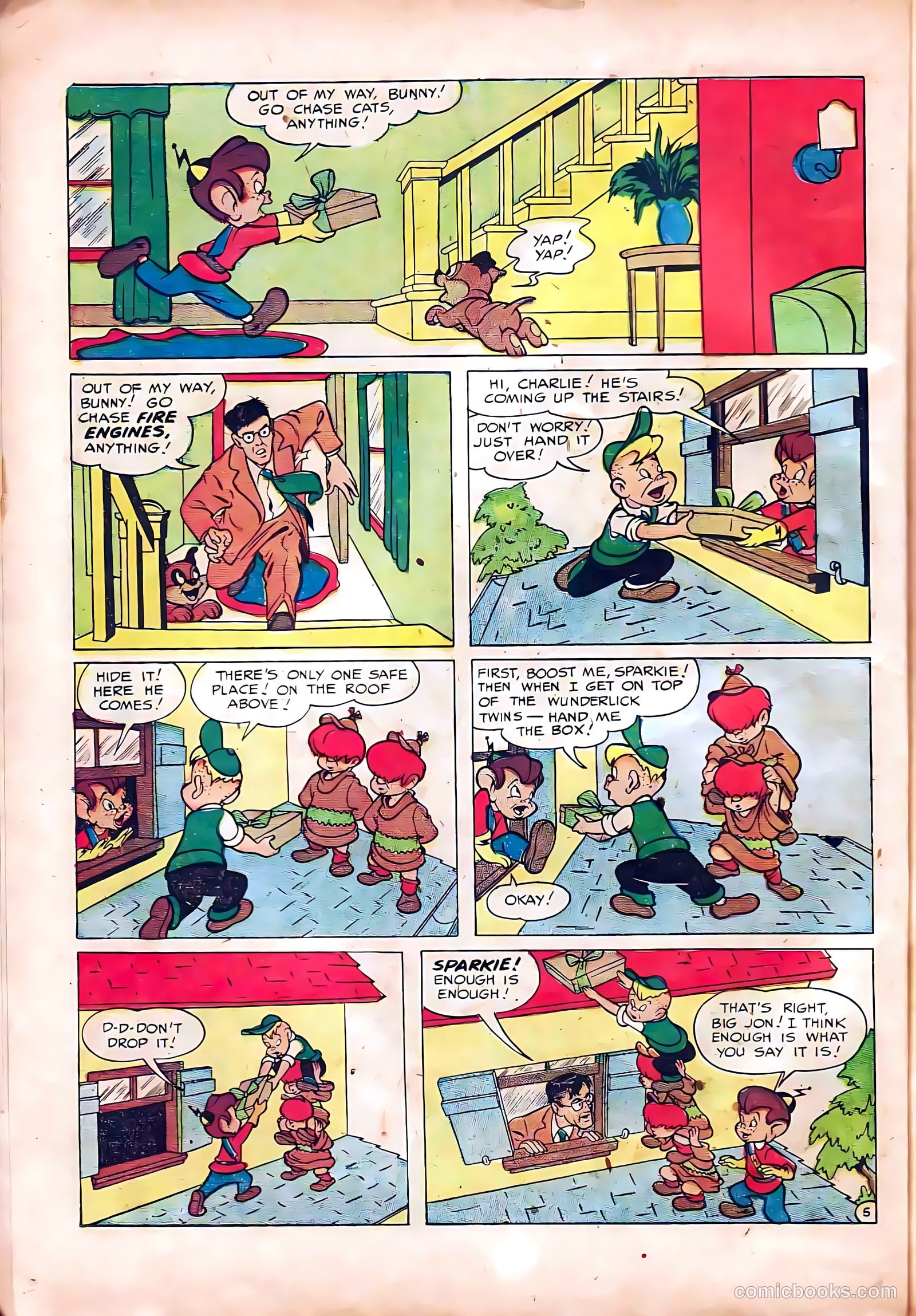 Sparkle Comics #4 (1952) — page 14 of 36