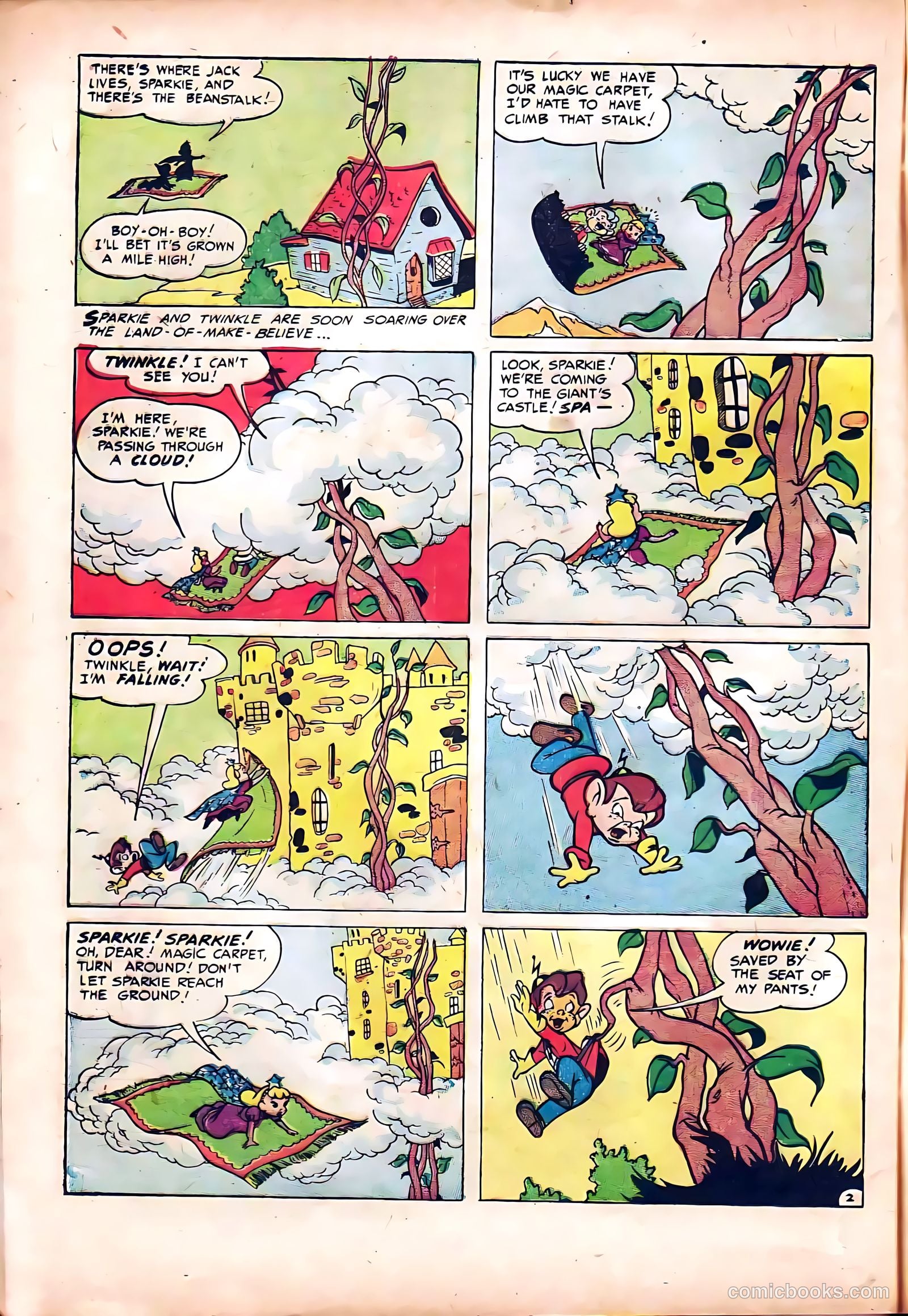 Sparkle Comics #4 (1952) — page 20 of 36