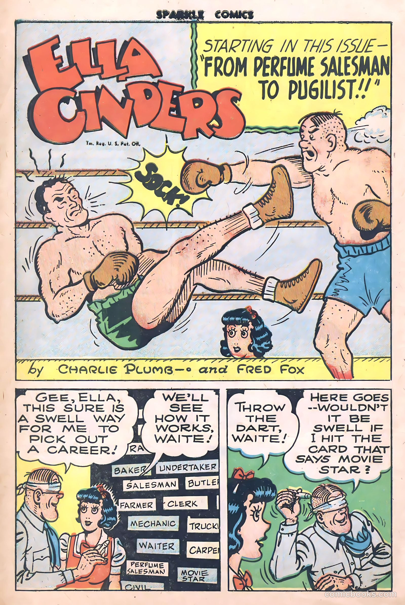 Sparkle Comics #1 (1948) — page 2 of 29