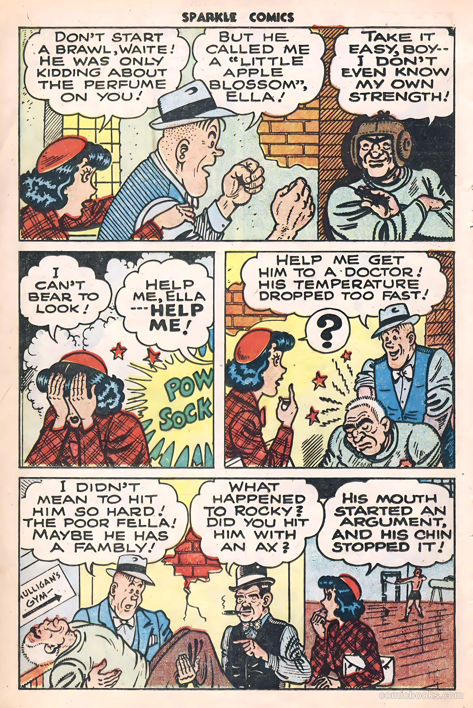 Sparkle Comics #1 (1948) — page 6 of 29