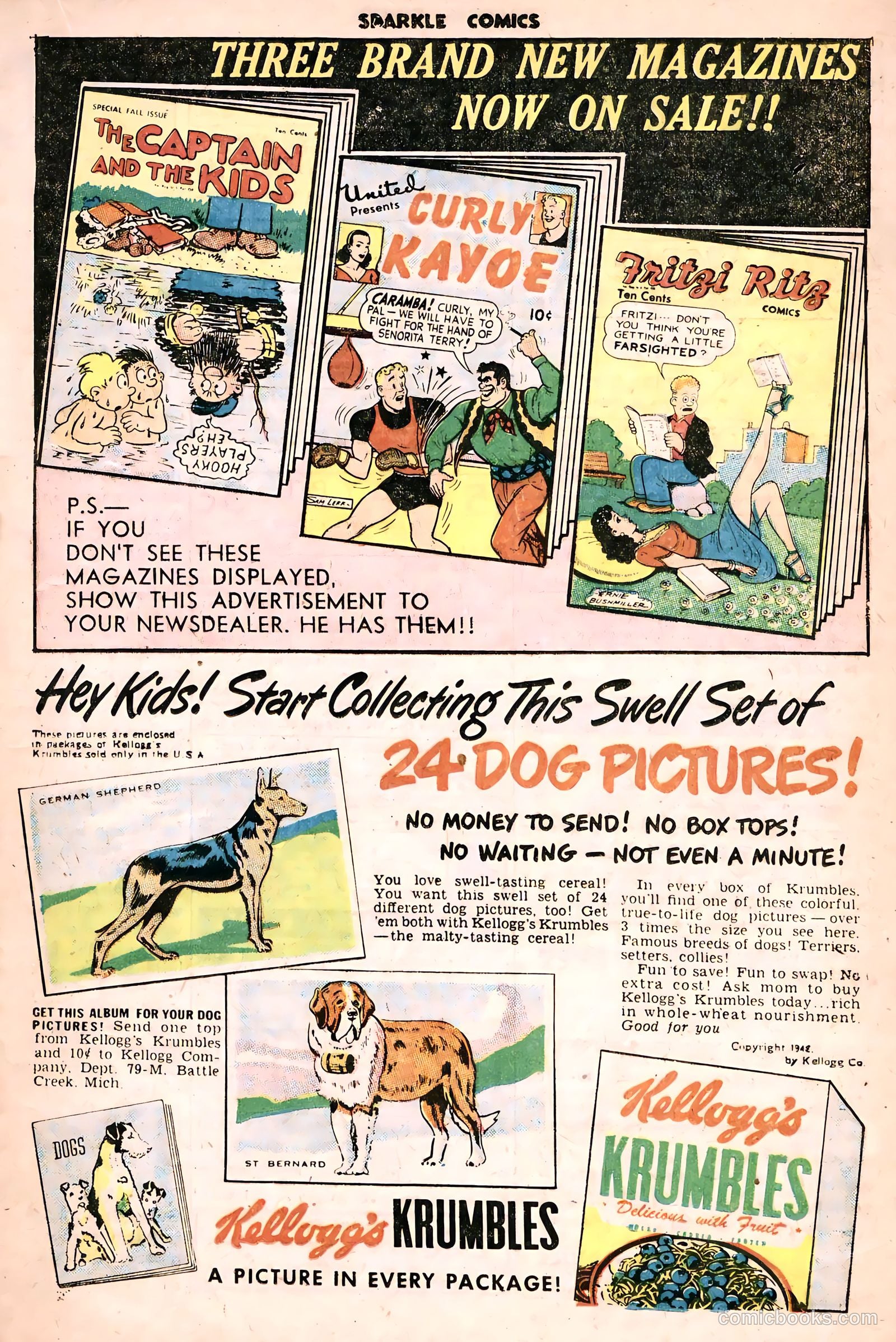 Sparkle Comics #1 (1948) — page 15 of 29