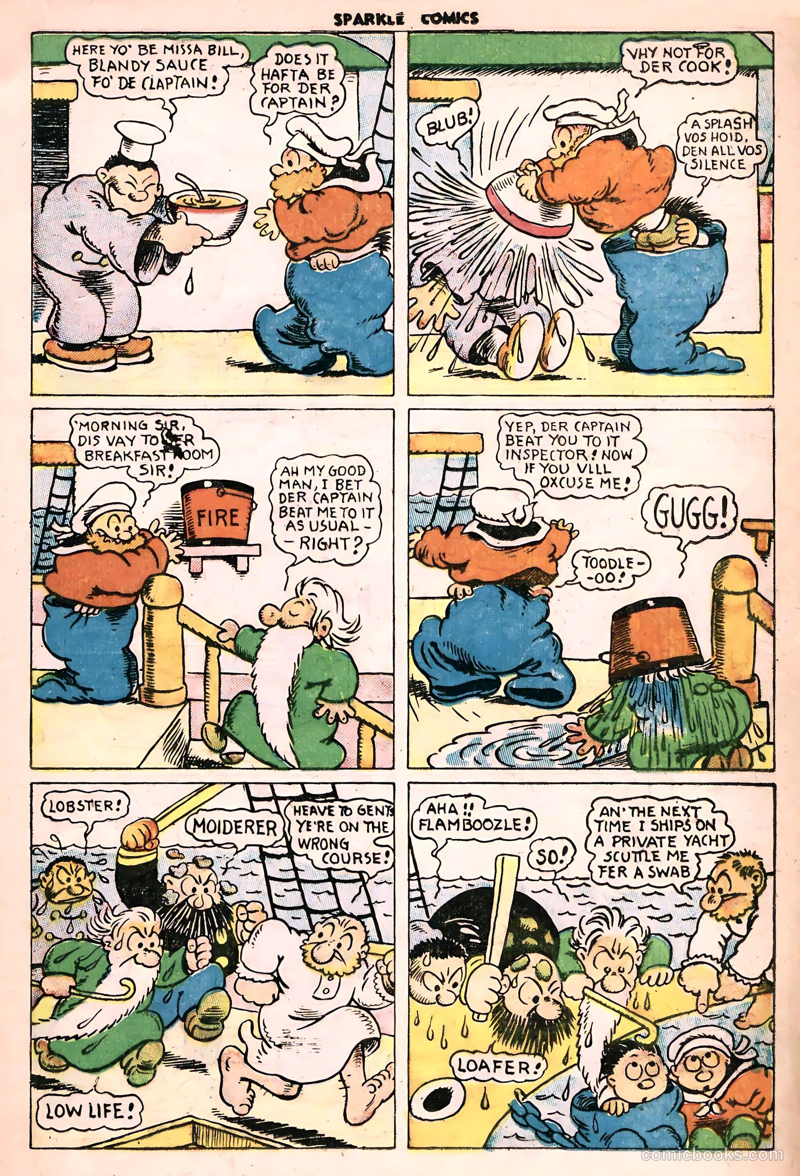 Sparkle Comics #1 (1948) — page 19 of 29