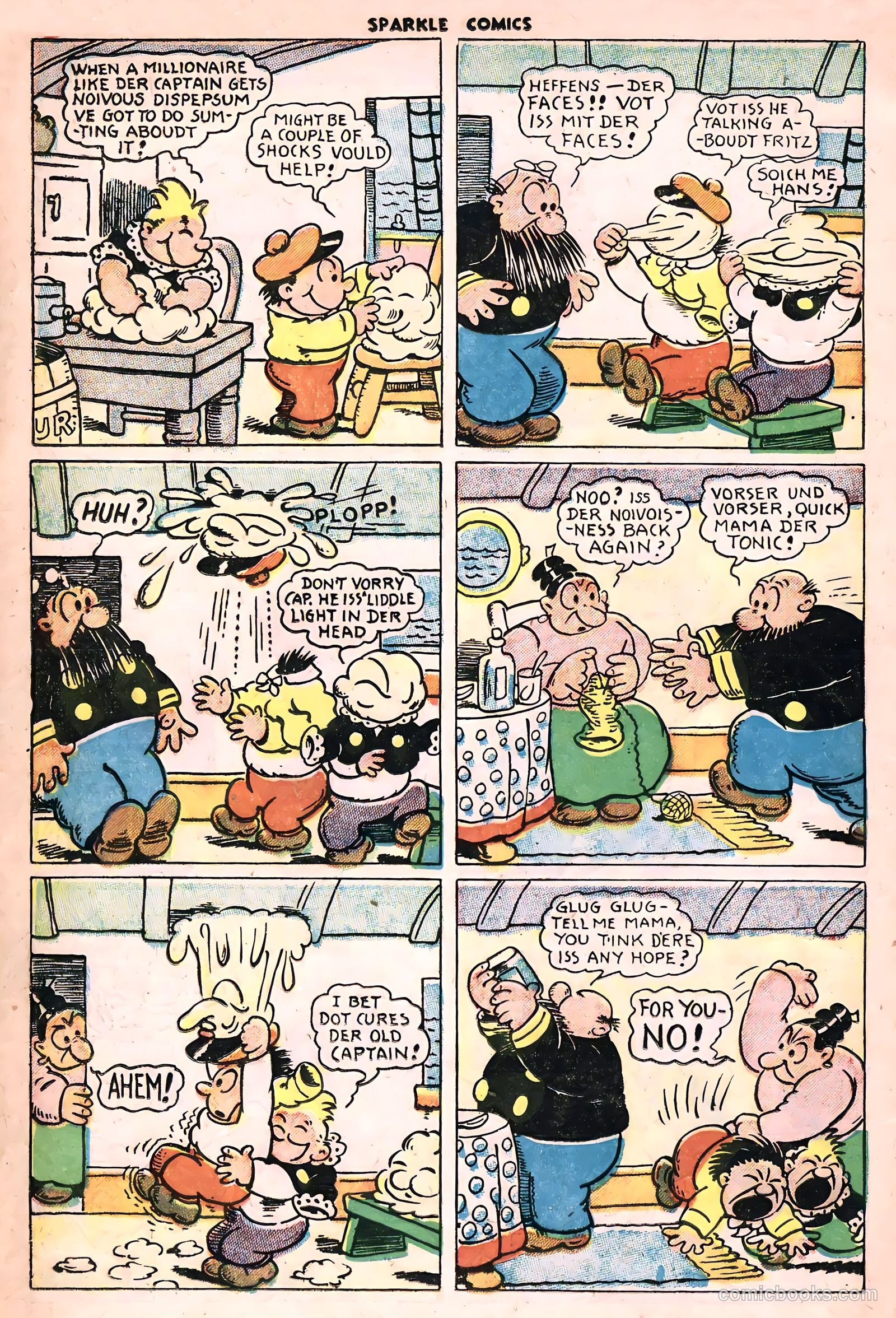 Sparkle Comics #1 (1948) — page 20 of 29