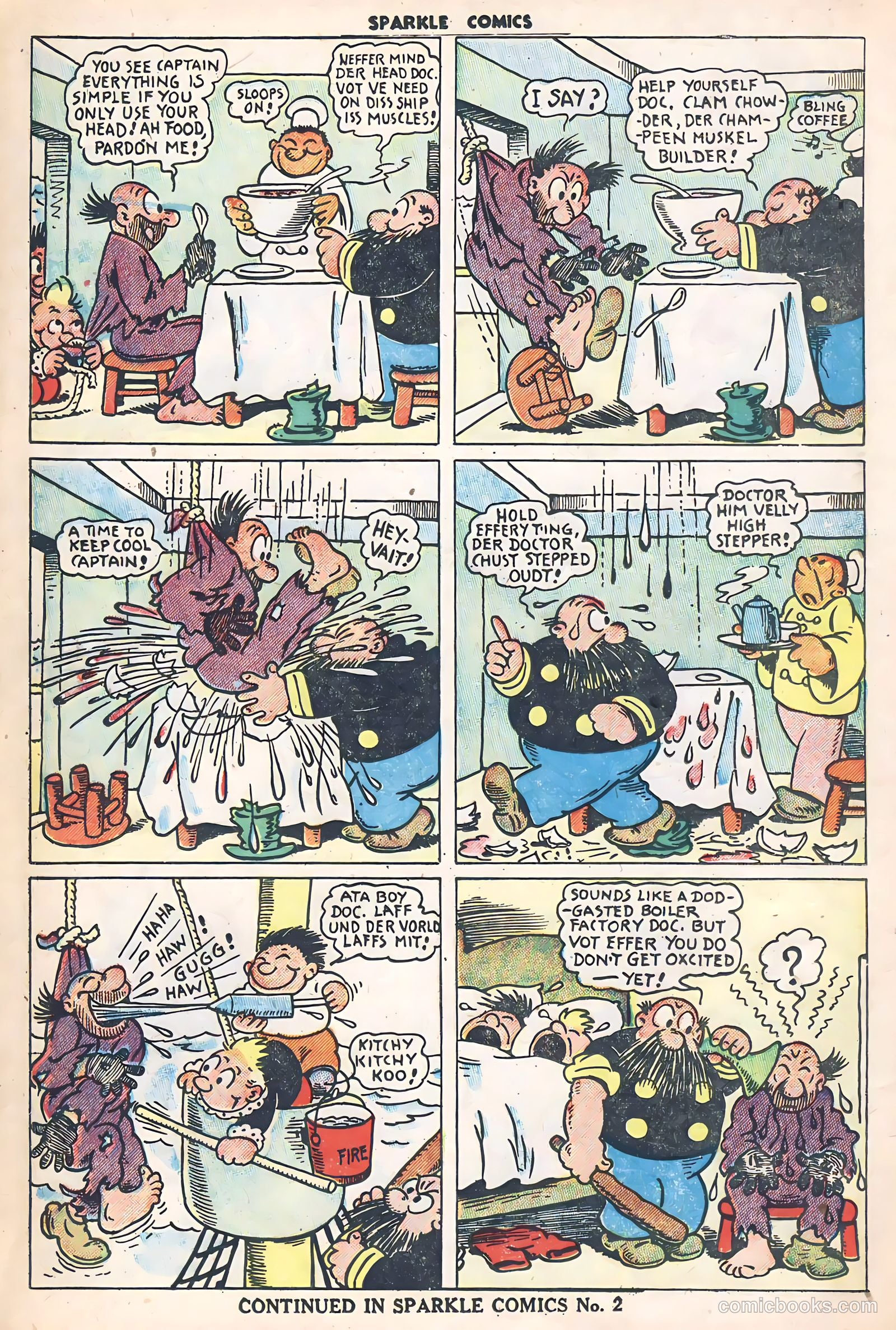 Sparkle Comics #1 (1948) — page 22 of 29