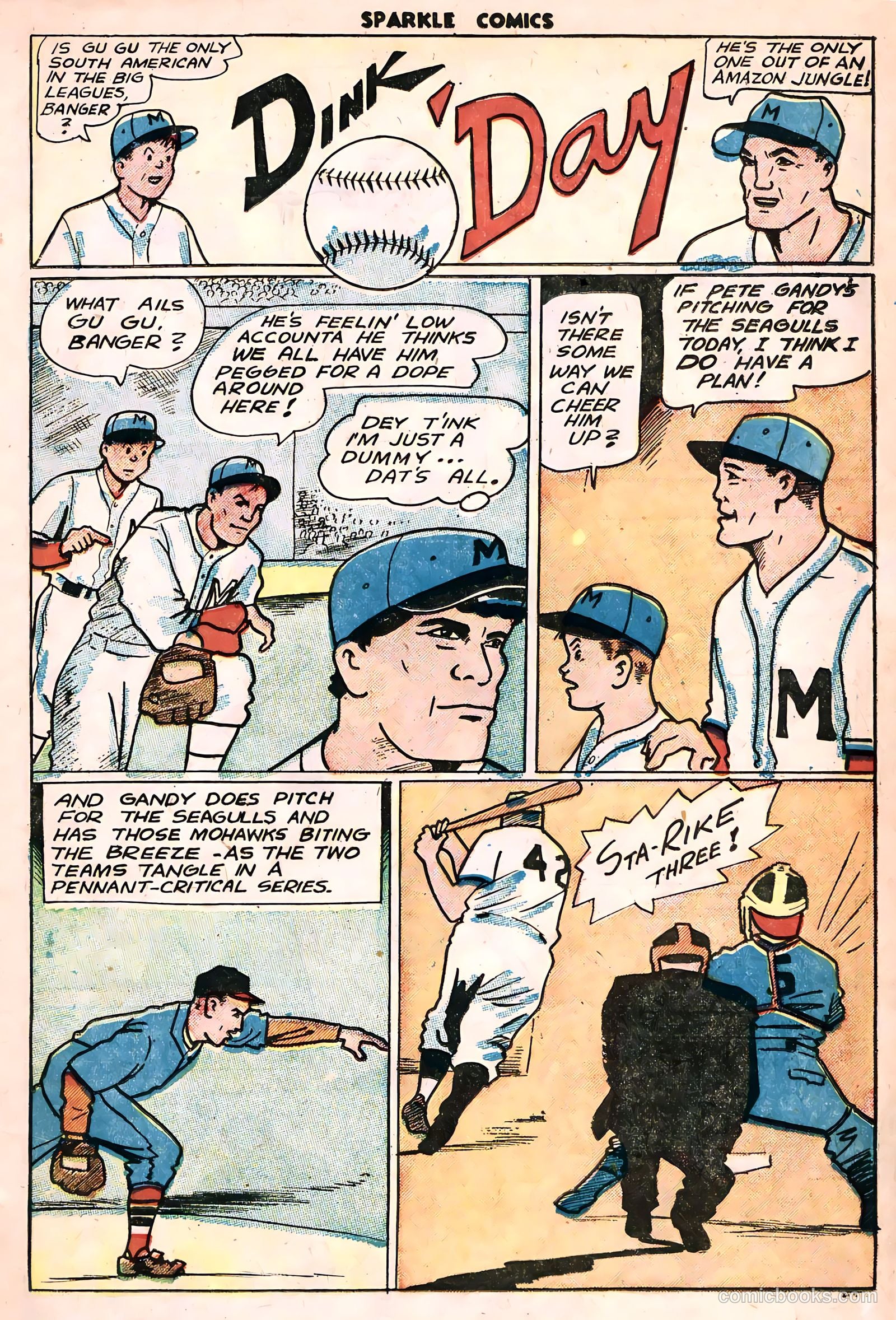 Sparkle Comics #1 (1948) — page 23 of 29