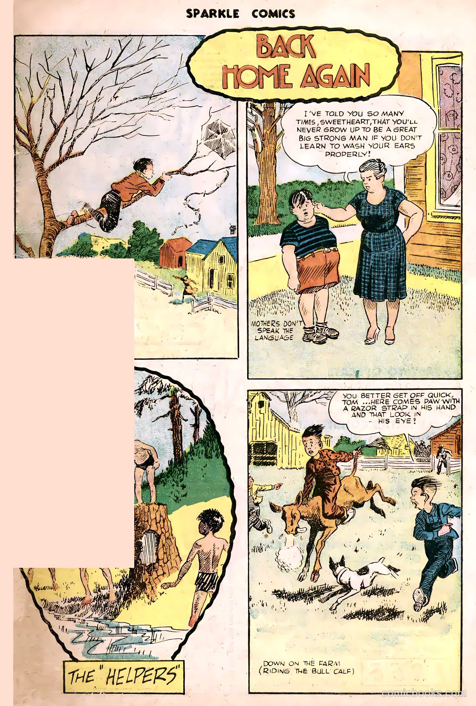 Sparkle Comics #1 (1948) — page 27 of 29