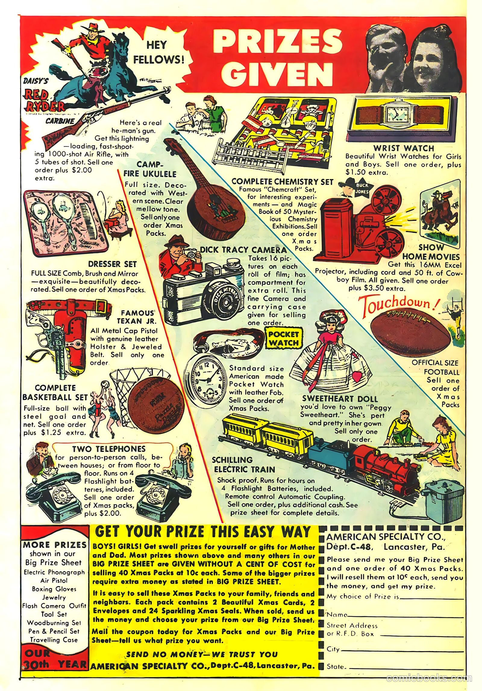 Sparkle Comics #1 (1948) — page 29 of 29