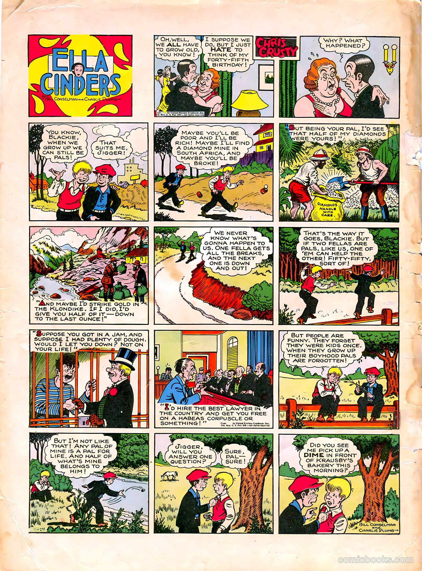 Sparkle Comics #10 (1950) — page 2 of 56