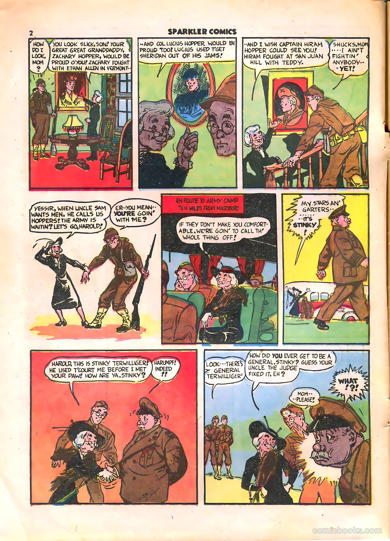 Sparkle Comics #10 (1950) — page 4 of 56