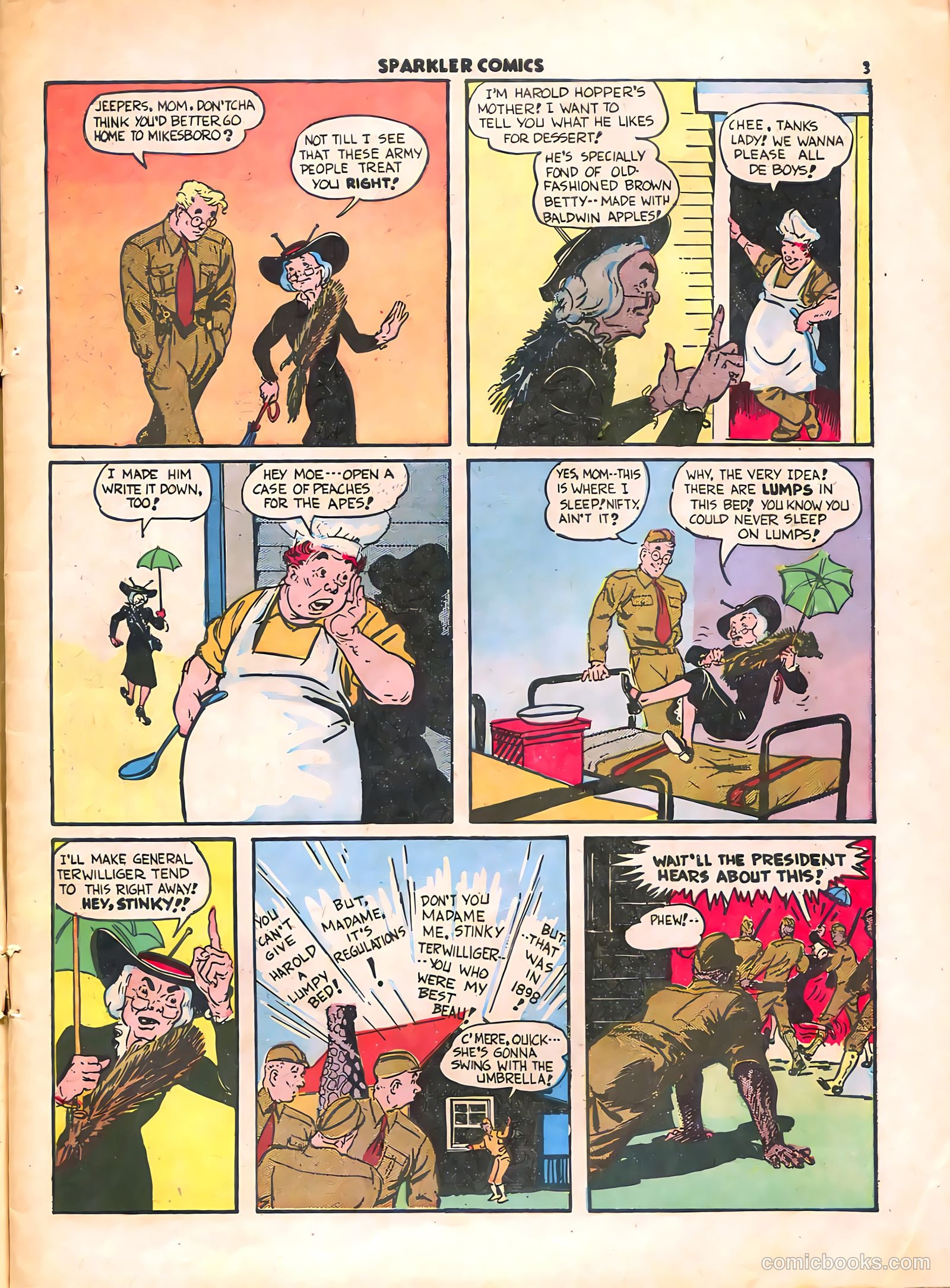 Sparkle Comics #10 (1950) — page 5 of 56