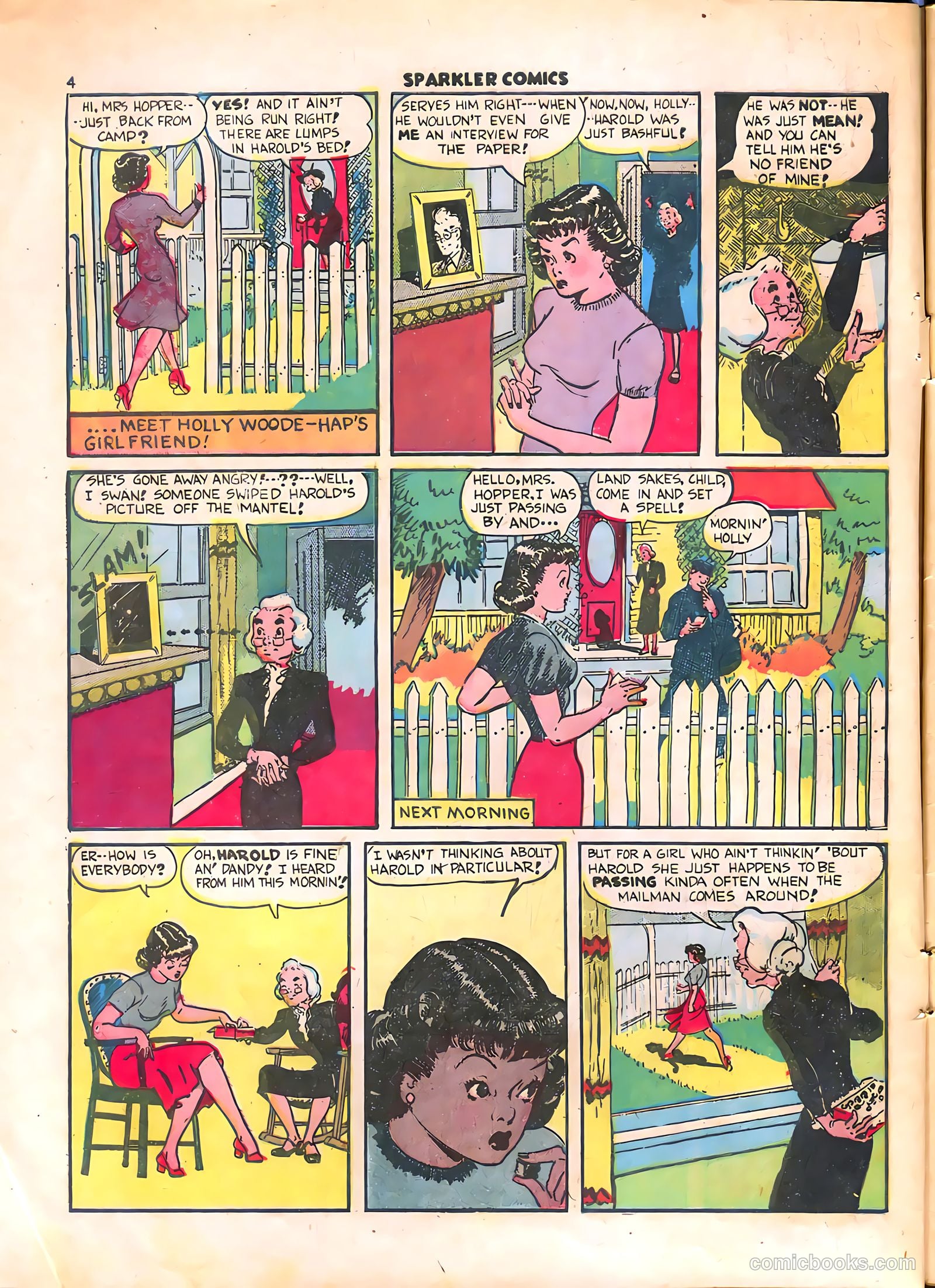 Sparkle Comics #10 (1950) — page 6 of 56