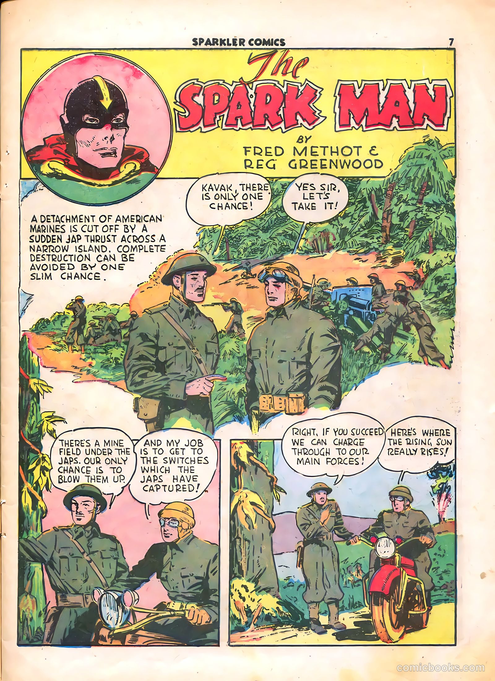 Sparkle Comics #10 (1950) — page 9 of 56