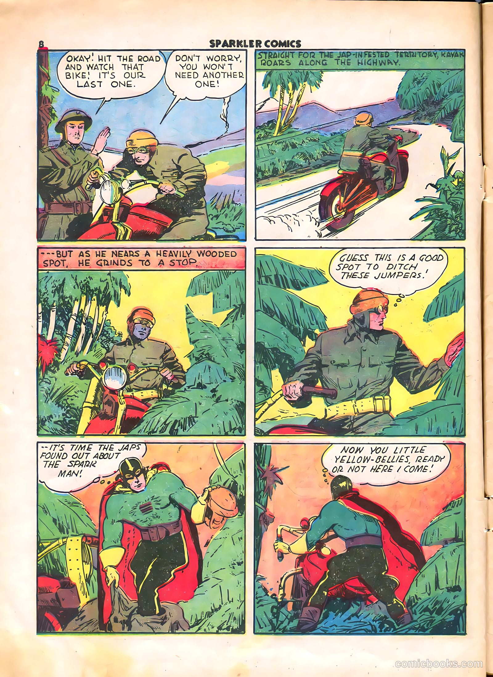 Sparkle Comics #10 (1950) — page 10 of 56