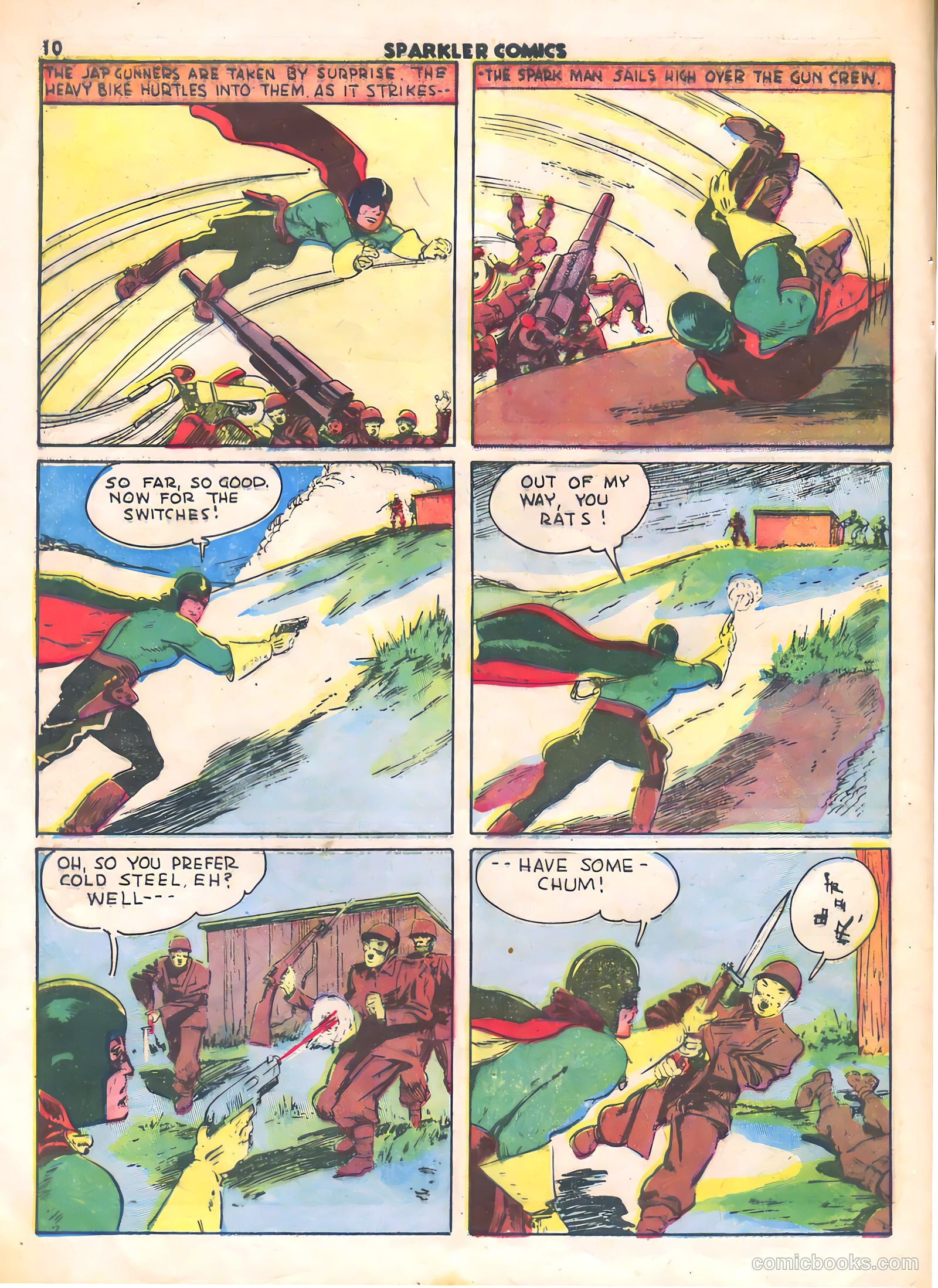 Sparkle Comics #10 (1950) — page 12 of 56