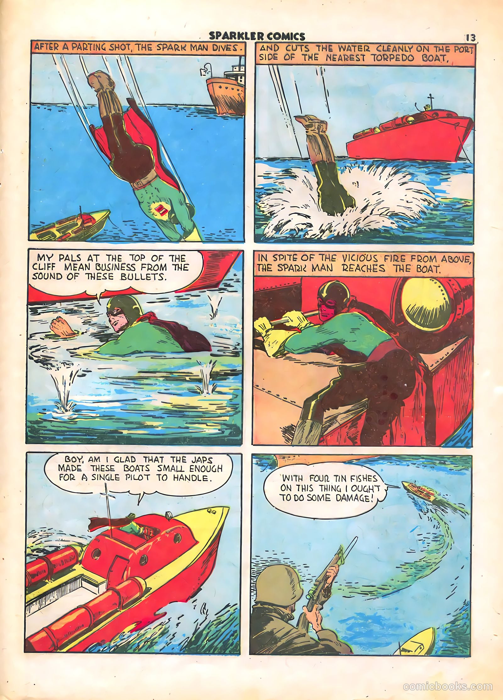 Sparkle Comics #10 (1950) — page 15 of 56