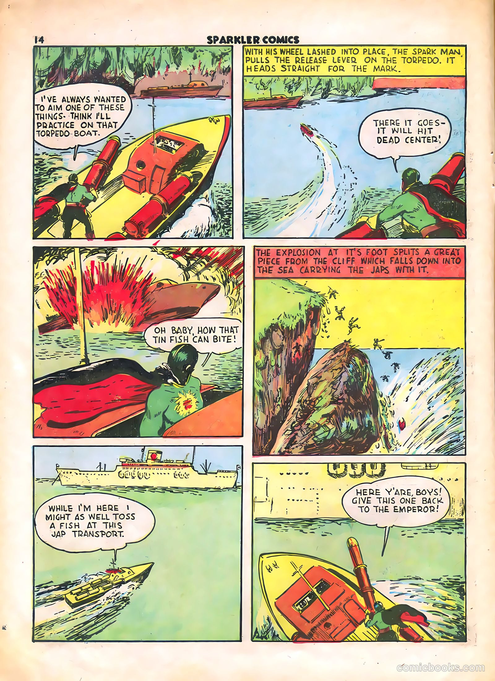 Sparkle Comics #10 (1950) — page 16 of 56