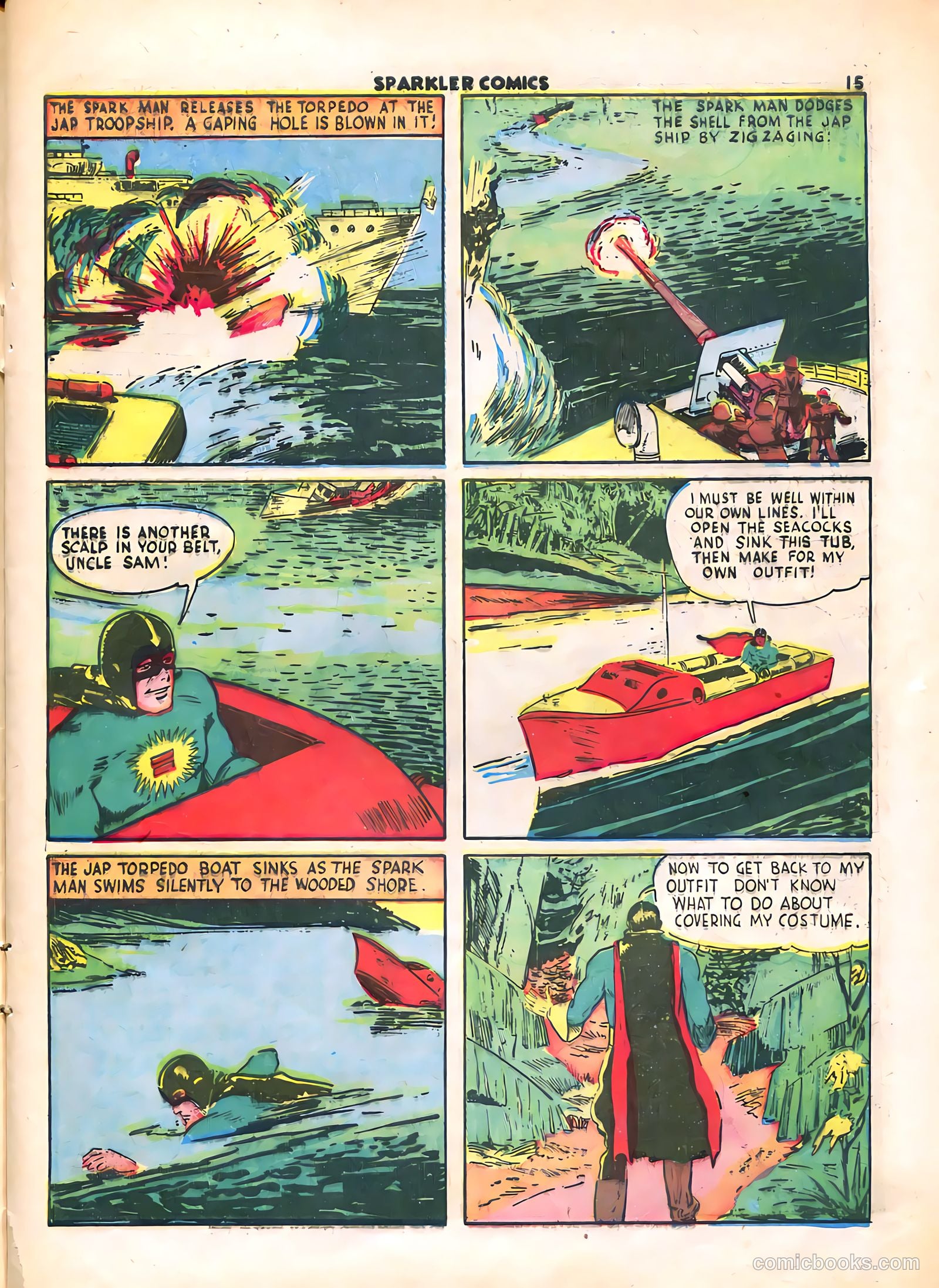 Sparkle Comics #10 (1950) — page 17 of 56