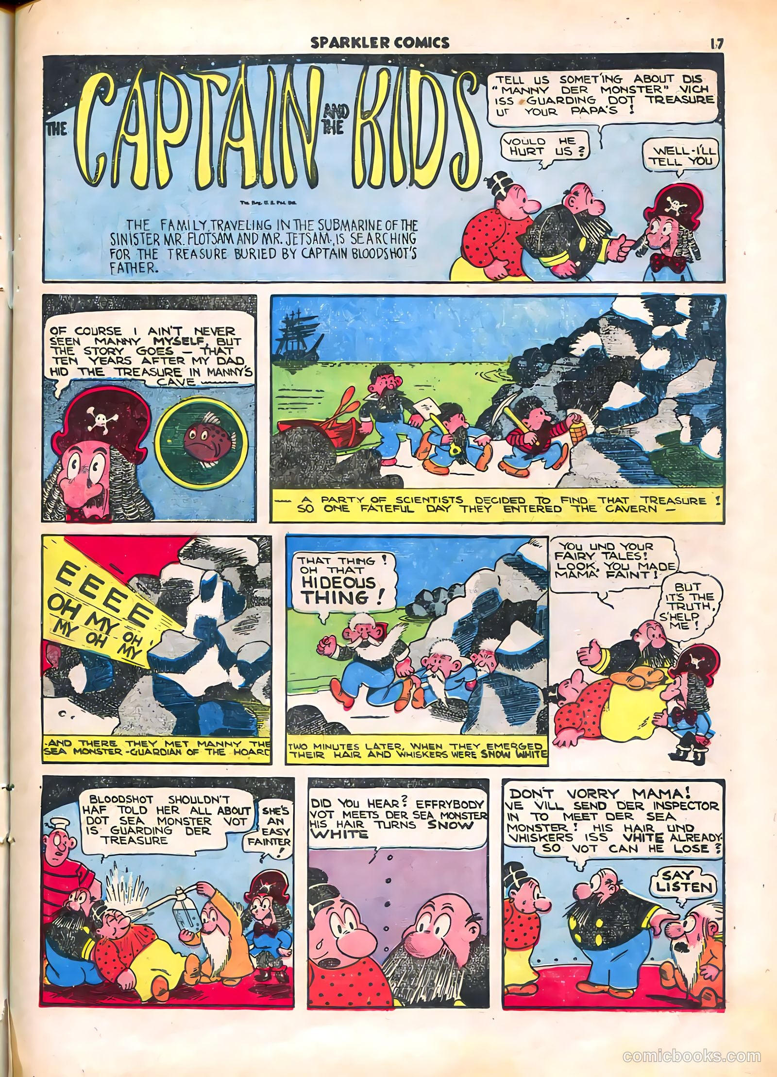 Sparkle Comics #10 (1950) — page 19 of 56