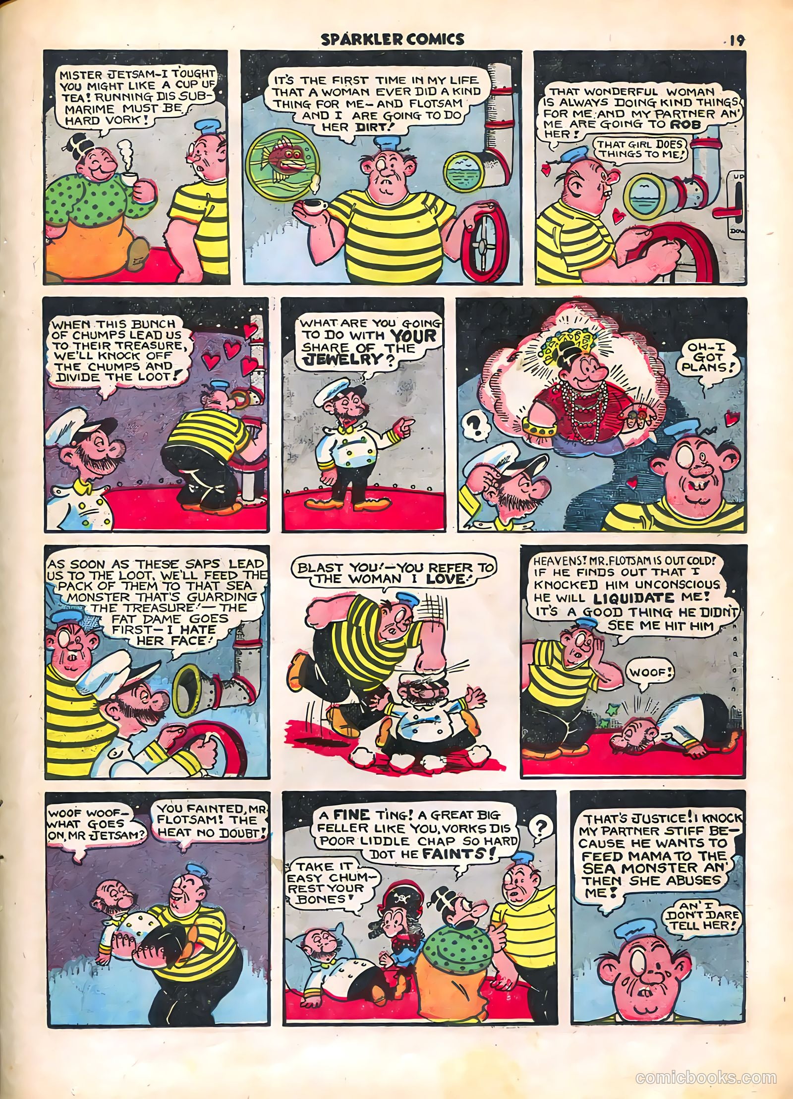 Sparkle Comics #10 (1950) — page 21 of 56