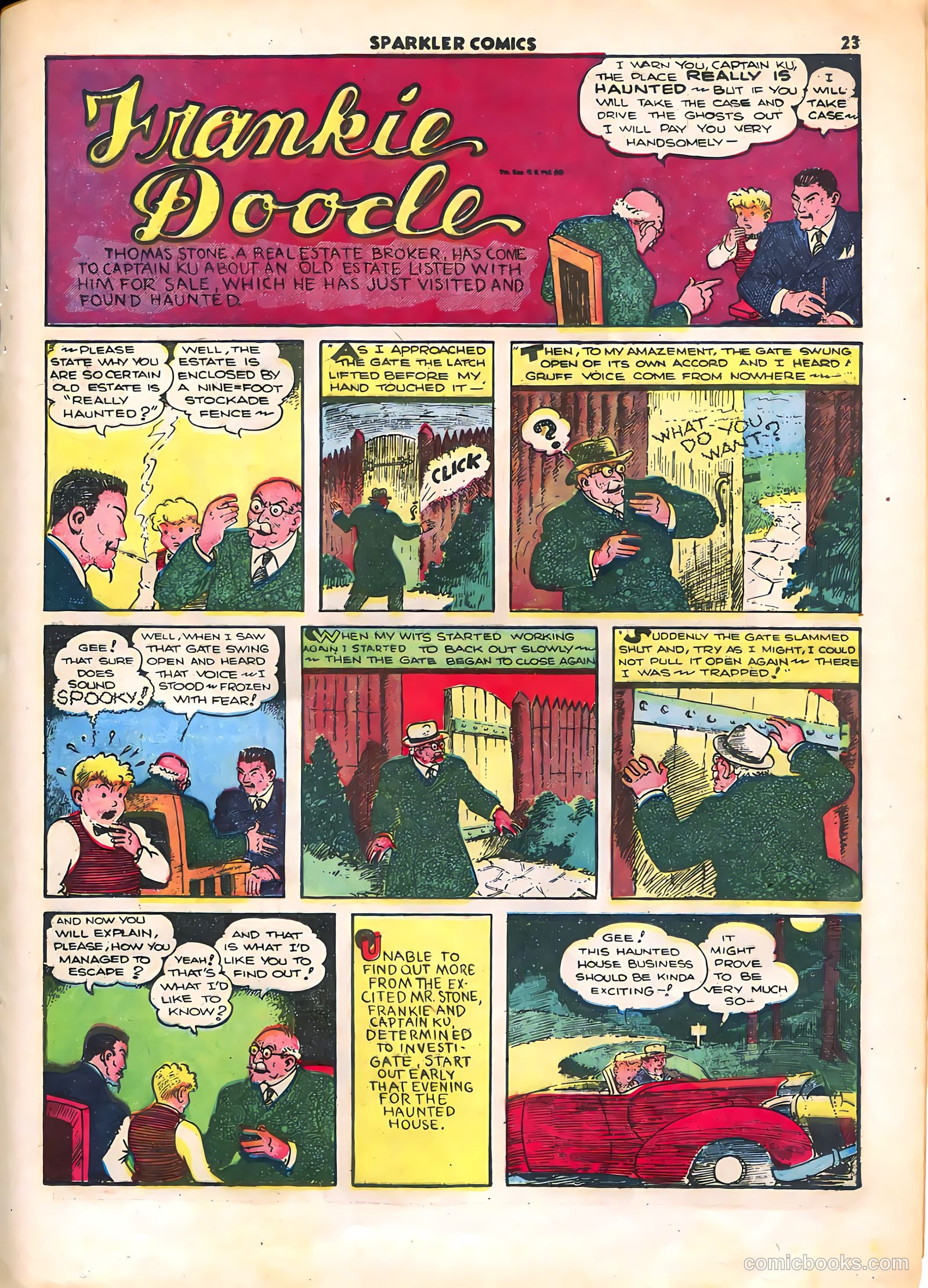 Sparkle Comics #10 (1950) — page 25 of 56