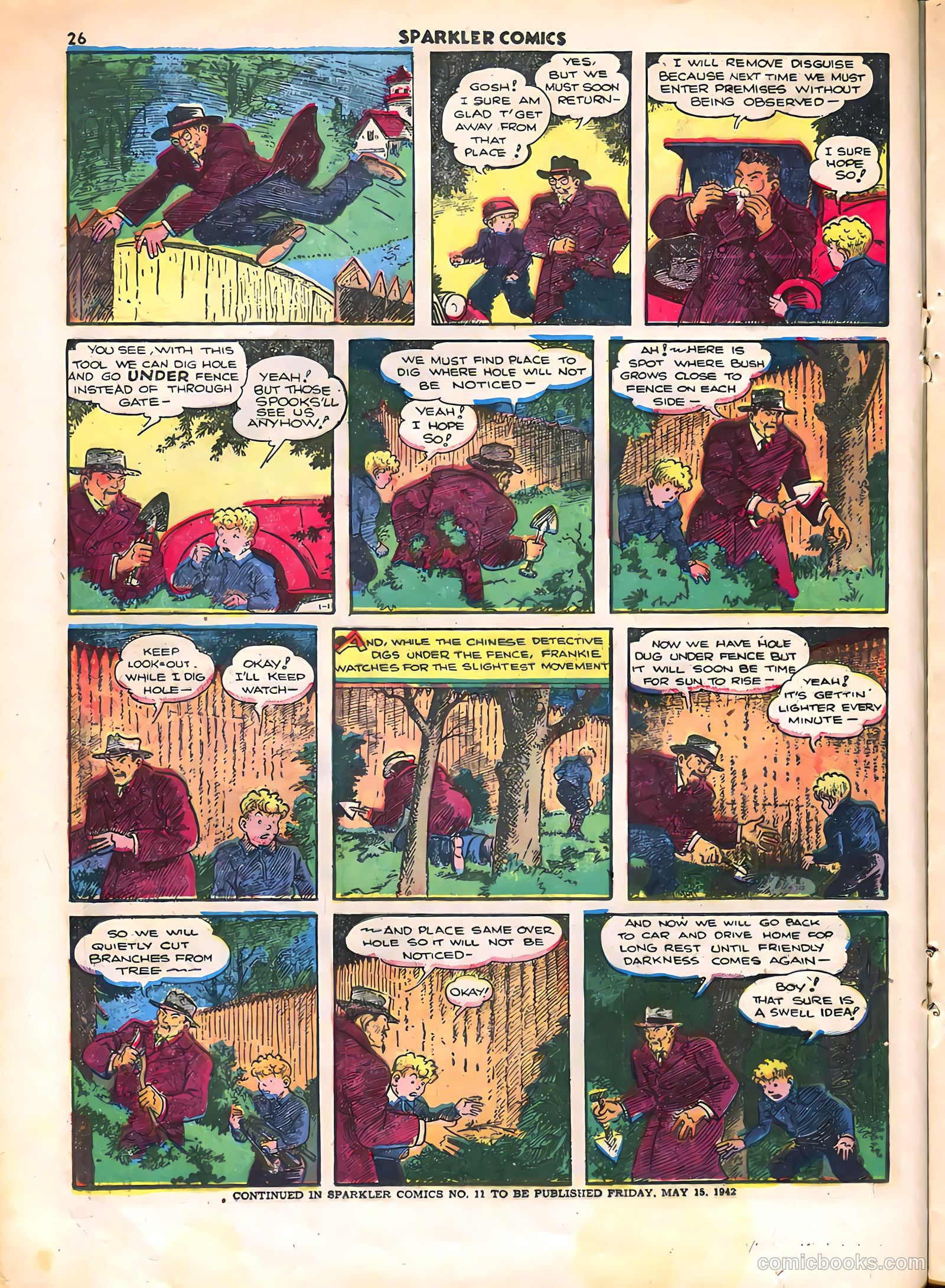 Sparkle Comics #10 (1950) — page 28 of 56