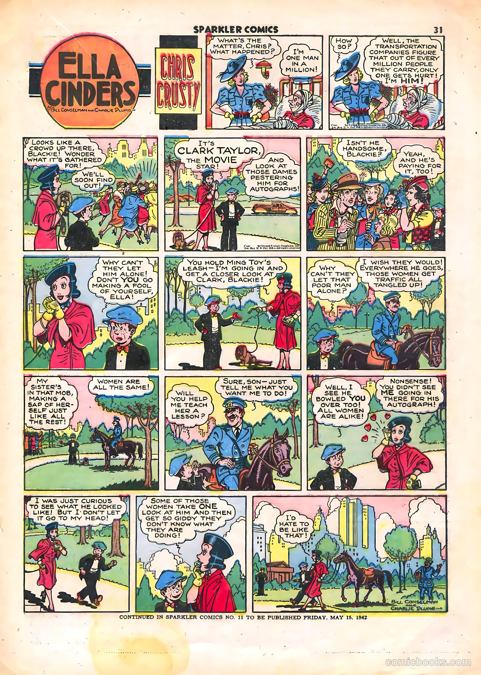 Sparkle Comics #10 (1950) — page 33 of 56