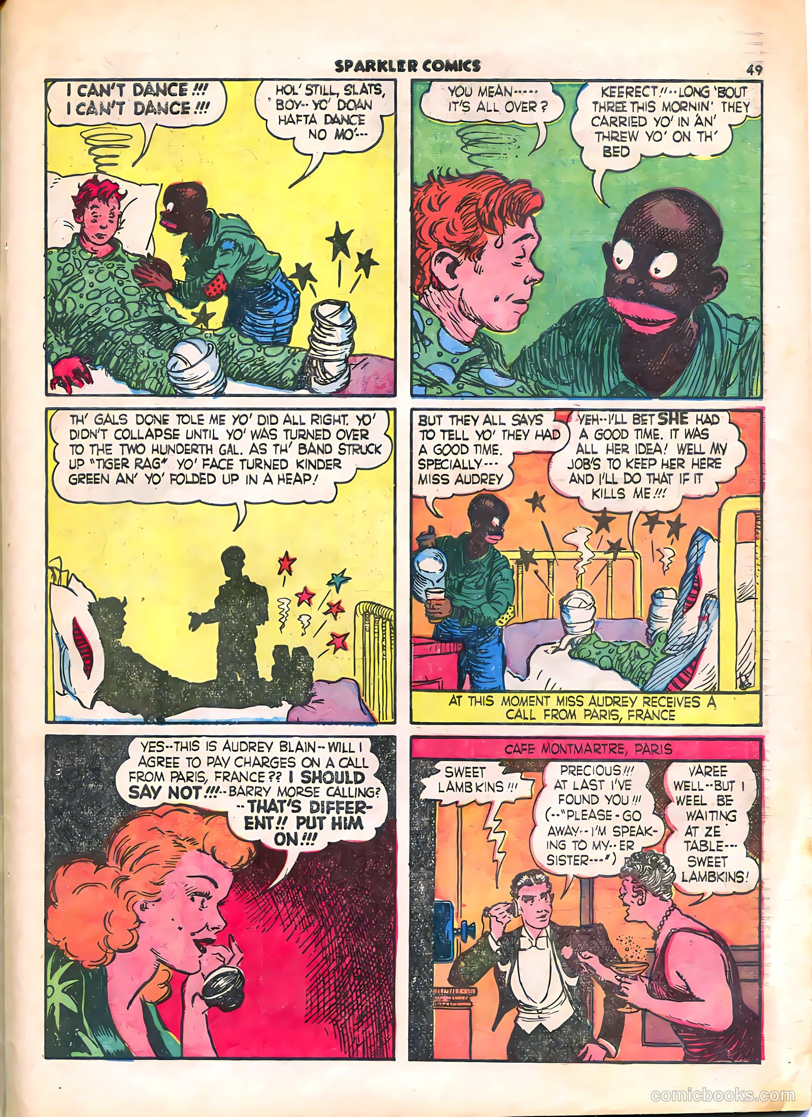 Sparkle Comics #10 (1950) — page 39 of 56