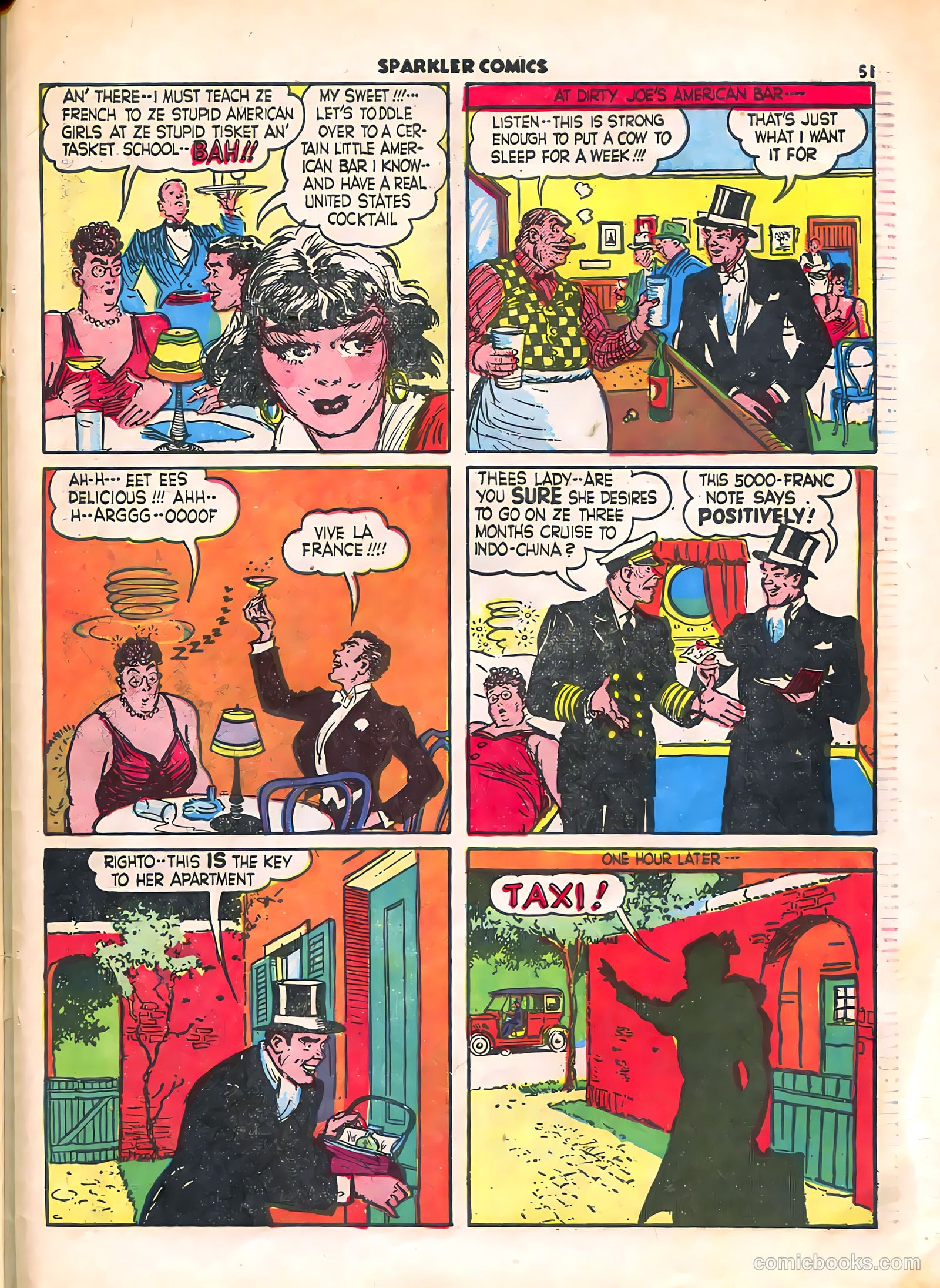 Sparkle Comics #10 (1950) — page 41 of 56