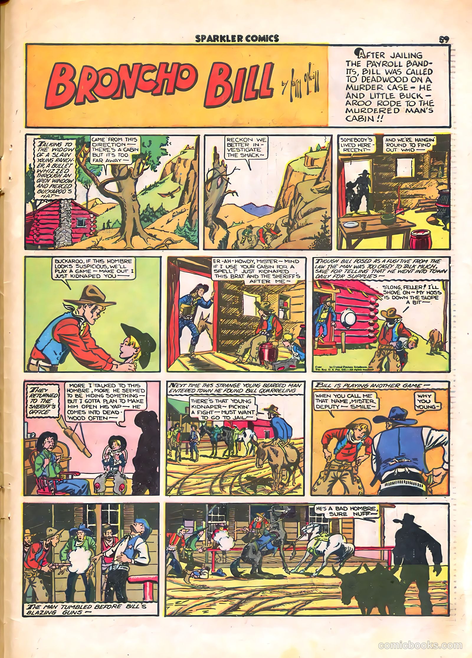 Sparkle Comics #10 (1950) — page 49 of 56