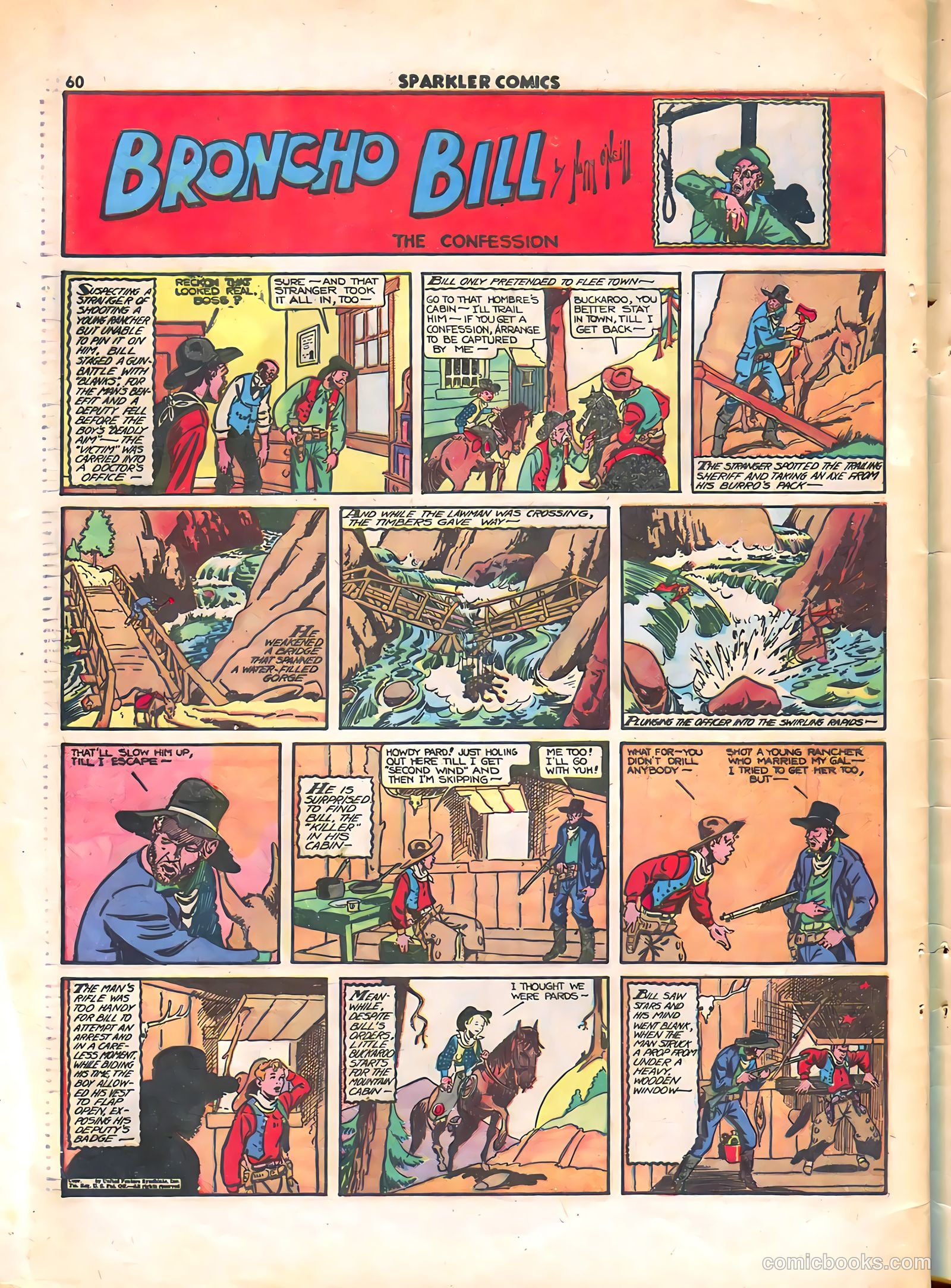 Sparkle Comics #10 (1950) — page 50 of 56