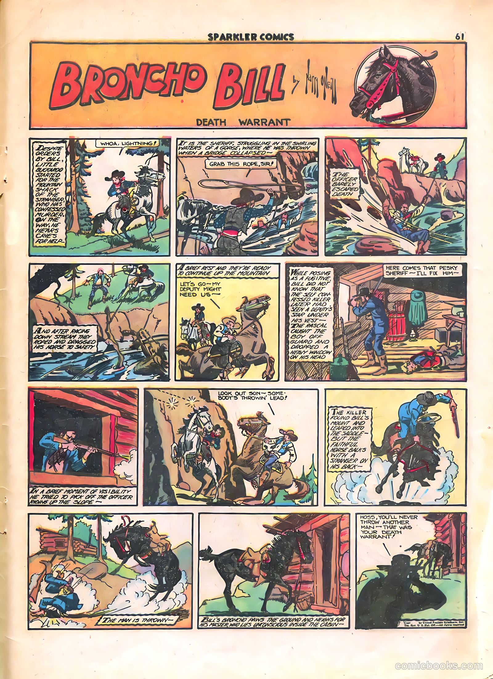Sparkle Comics #10 (1950) — page 51 of 56