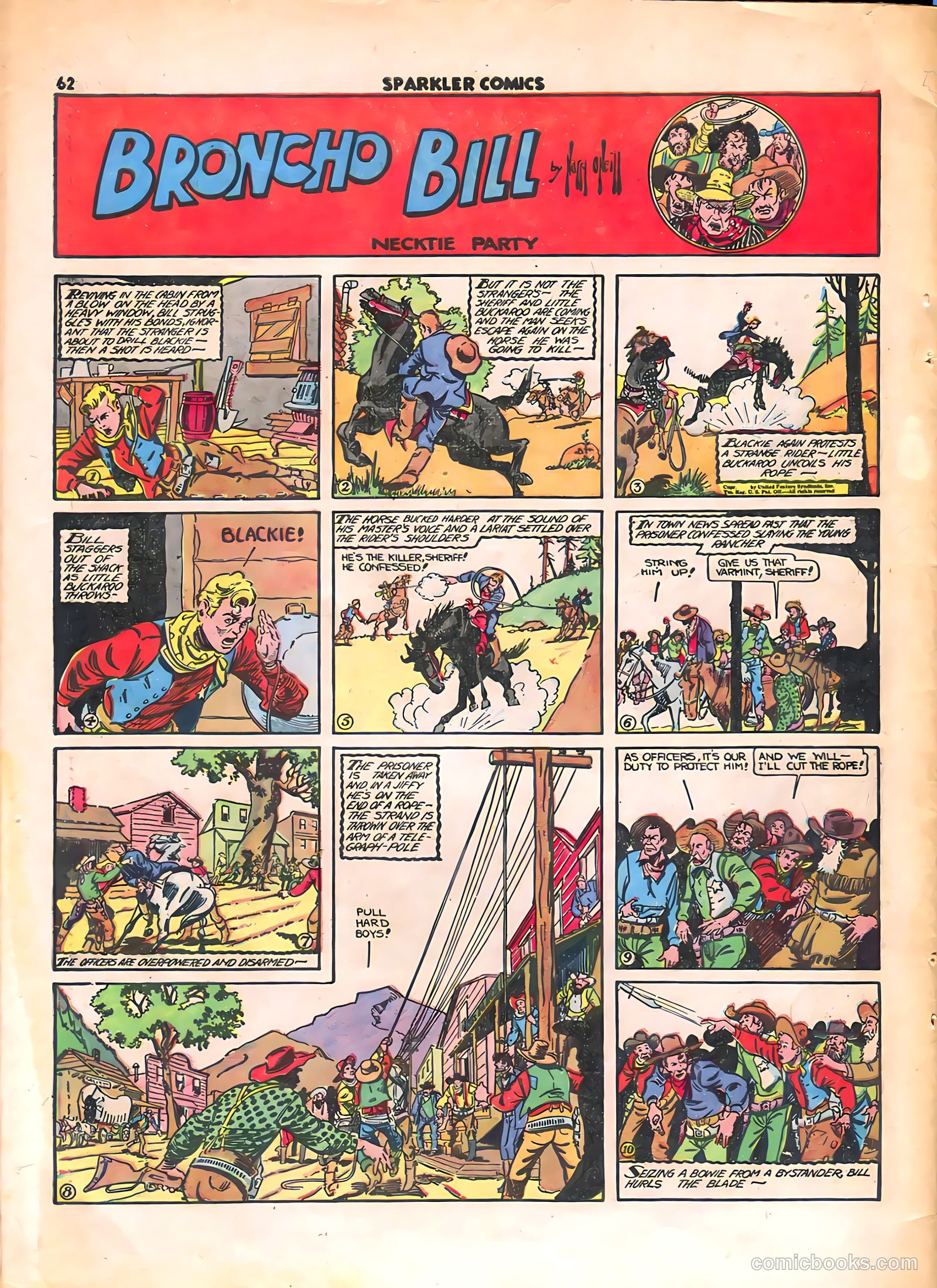 Sparkle Comics #10 (1950) — page 52 of 56