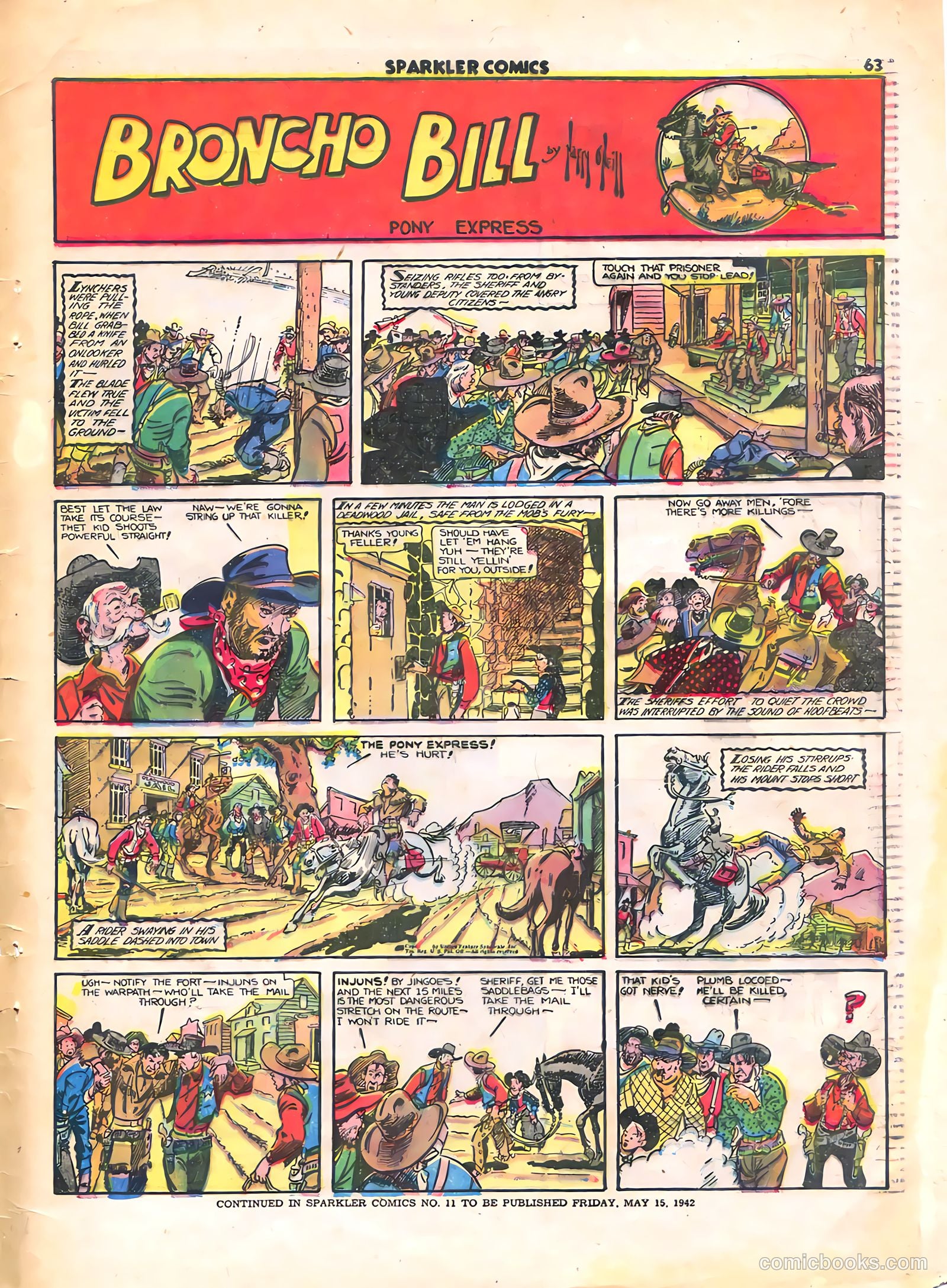 Sparkle Comics #10 (1950) — page 53 of 56