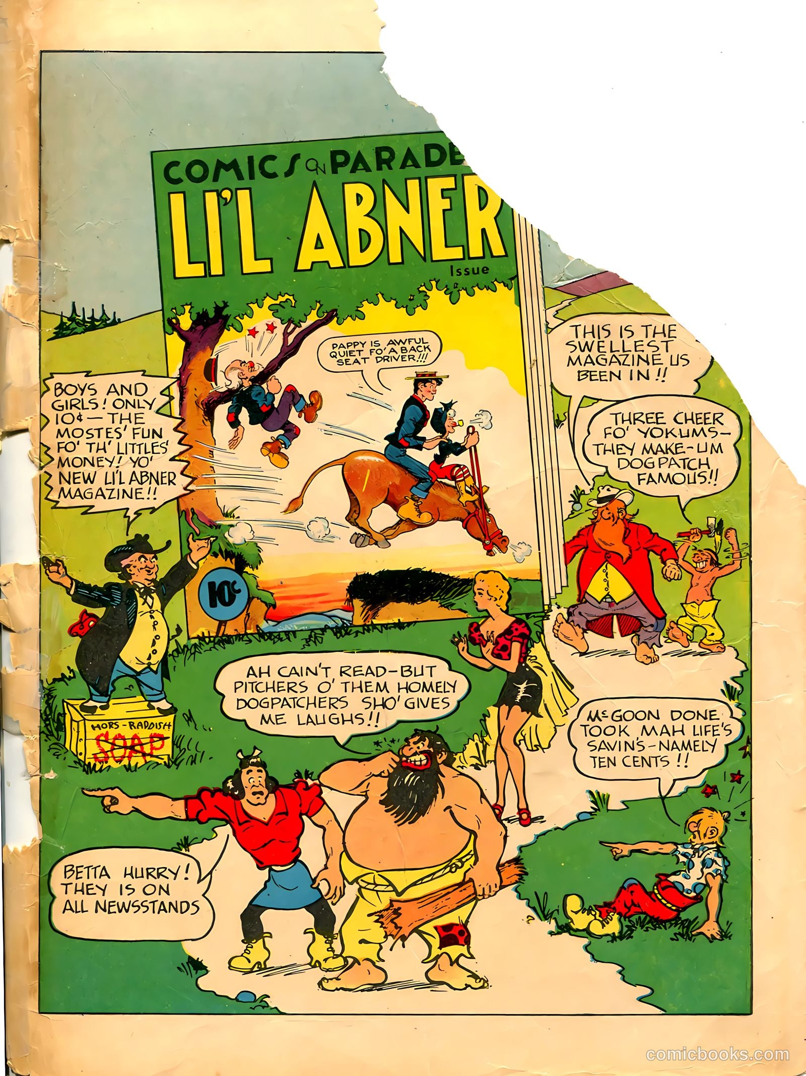 Sparkle Comics #10 (1950) — page 55 of 56