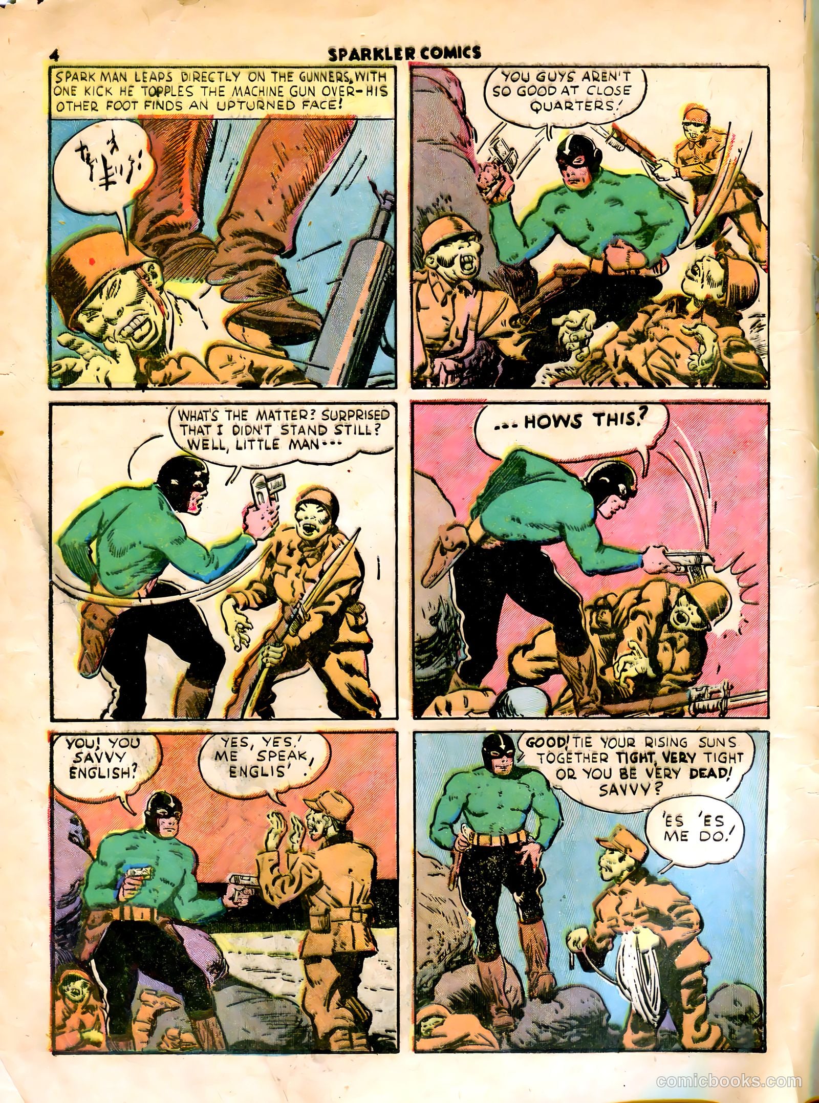 Sparkle Comics #11 (1950) — page 6 of 53