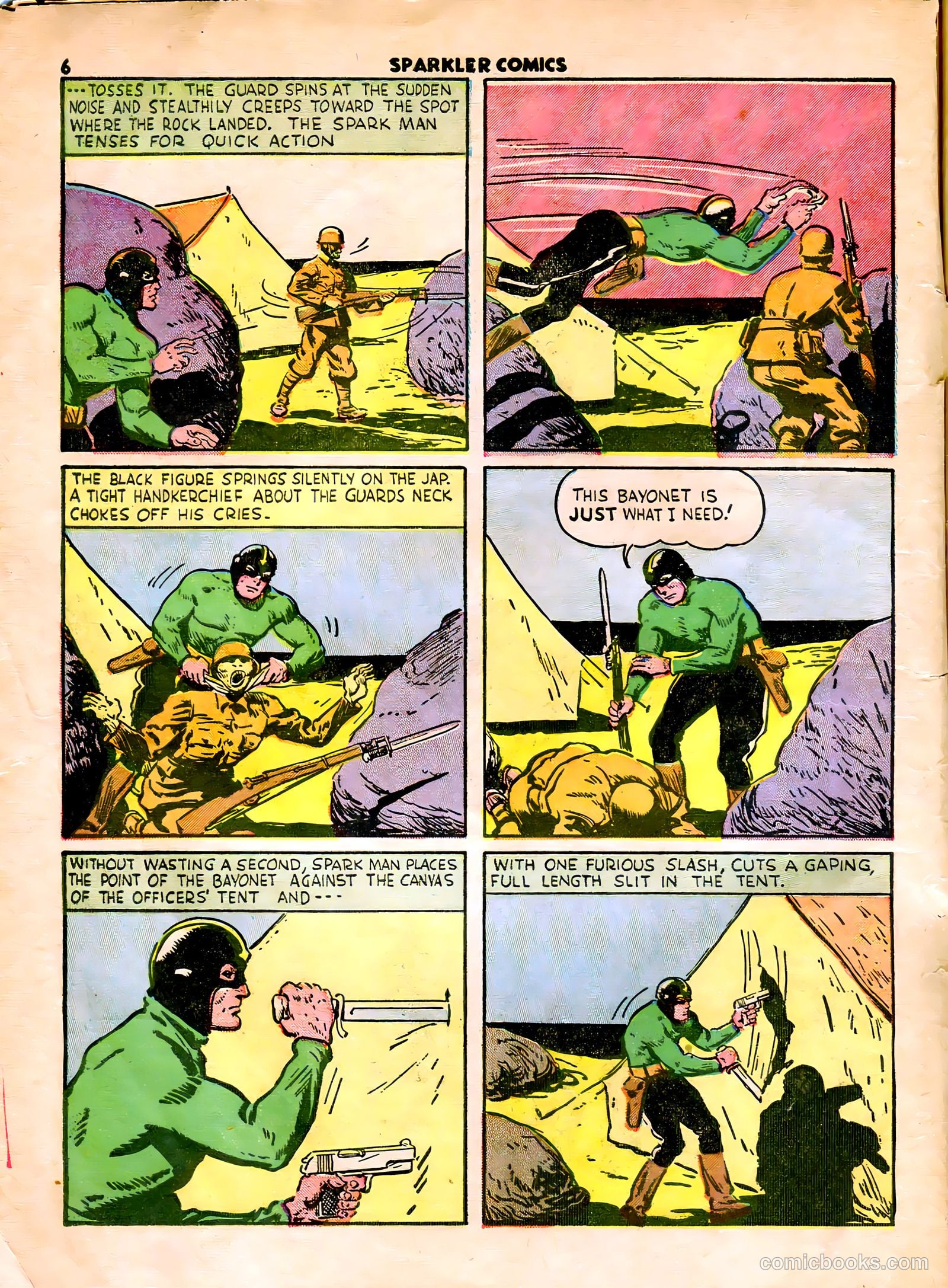 Sparkle Comics #11 (1950) — page 8 of 53
