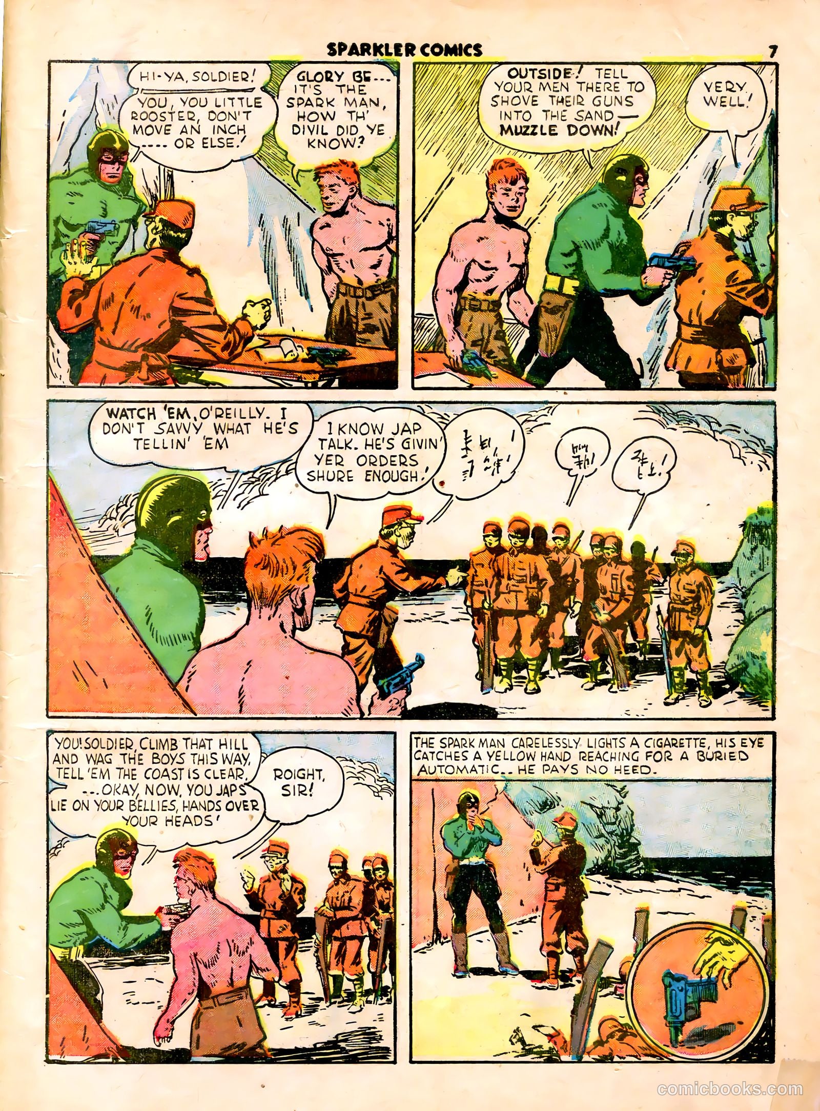 Sparkle Comics #11 (1950) — page 9 of 53