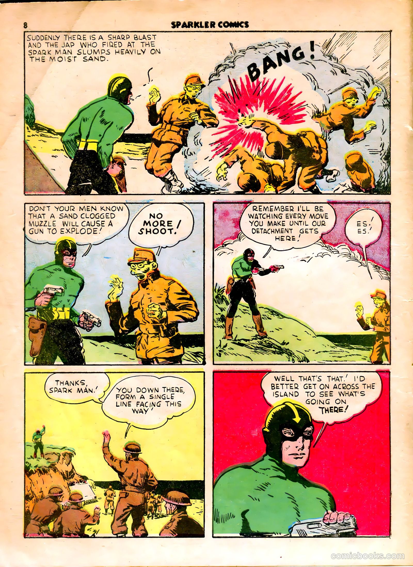 Sparkle Comics #11 (1950) — page 10 of 53