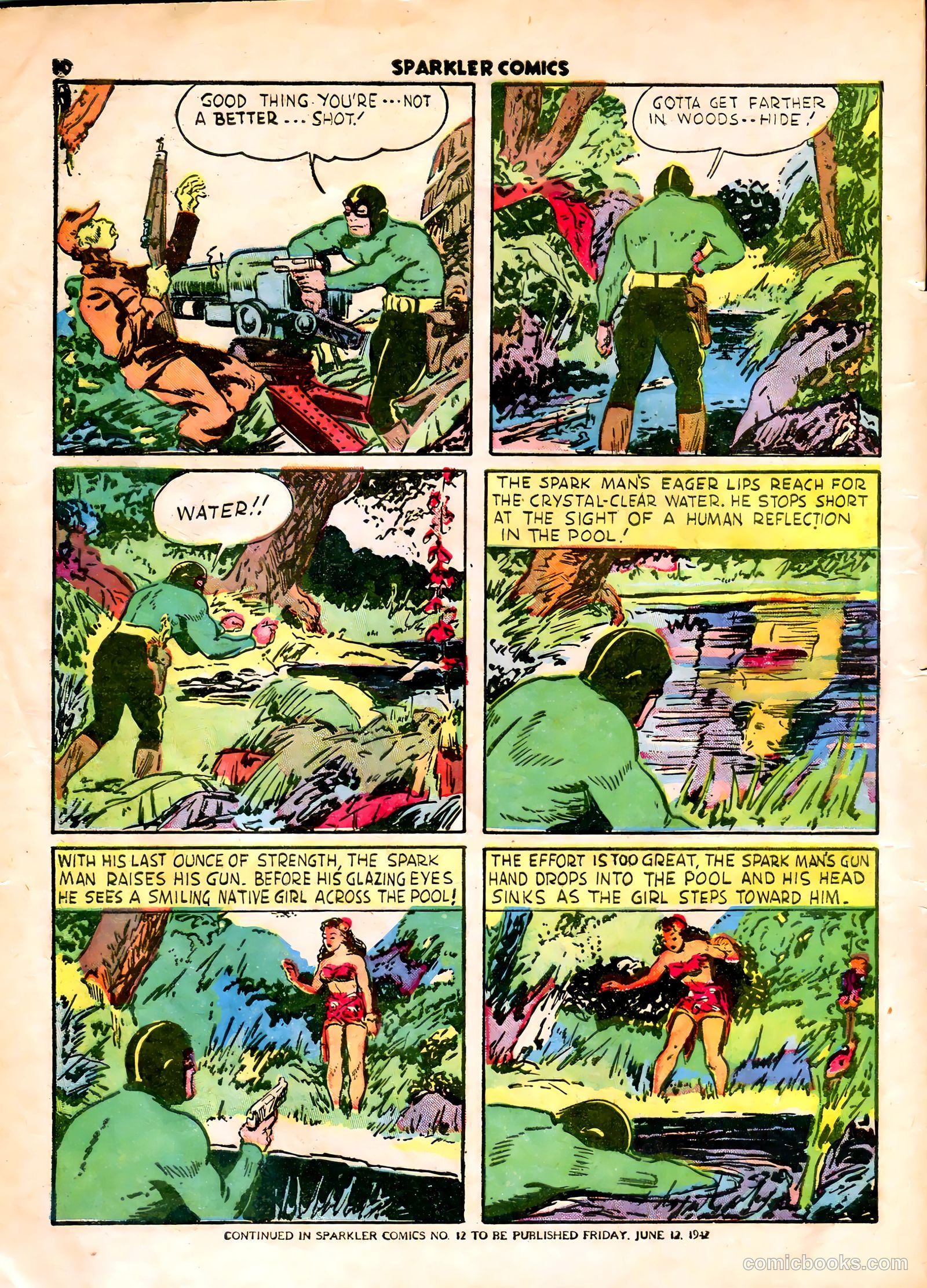 Sparkle Comics #11 (1950) — page 12 of 53