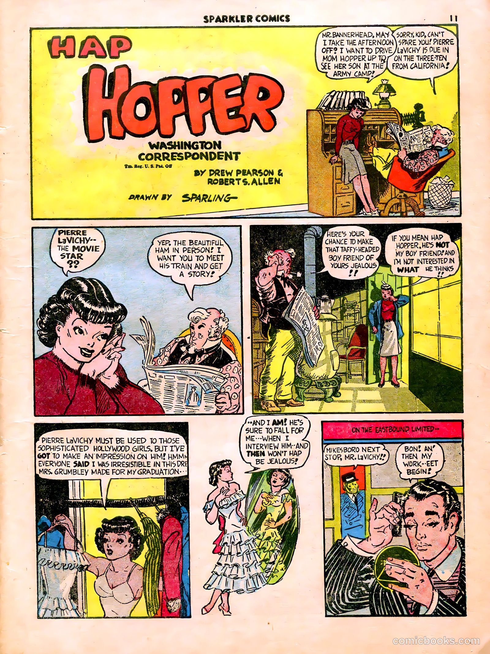 Sparkle Comics #11 (1950) — page 13 of 53