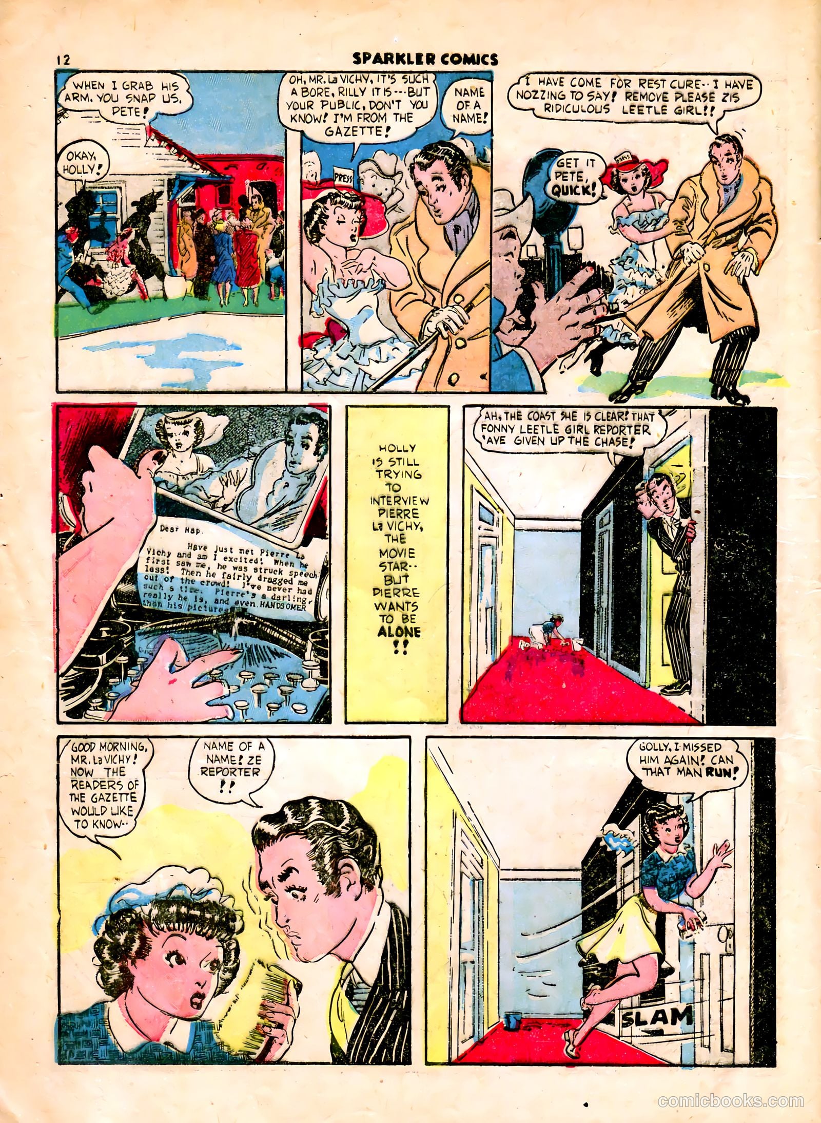 Sparkle Comics #11 (1950) — page 14 of 53