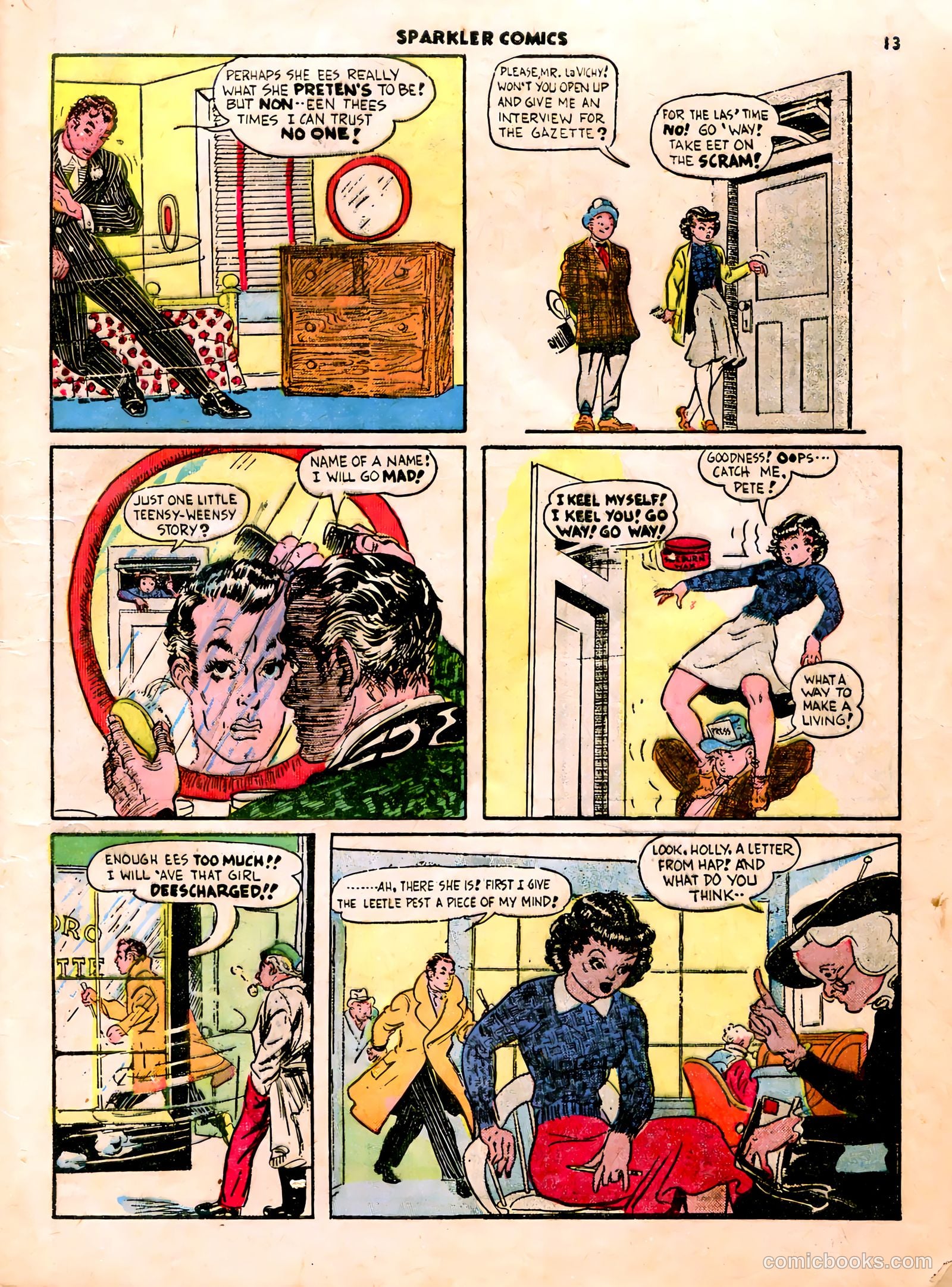 Sparkle Comics #11 (1950) — page 15 of 53