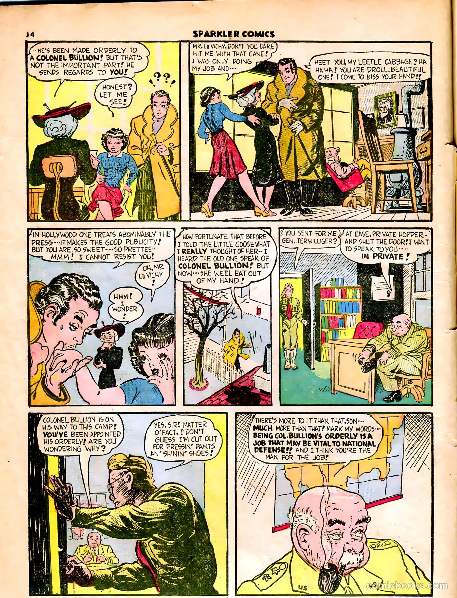Sparkle Comics #11 (1950) — page 16 of 53